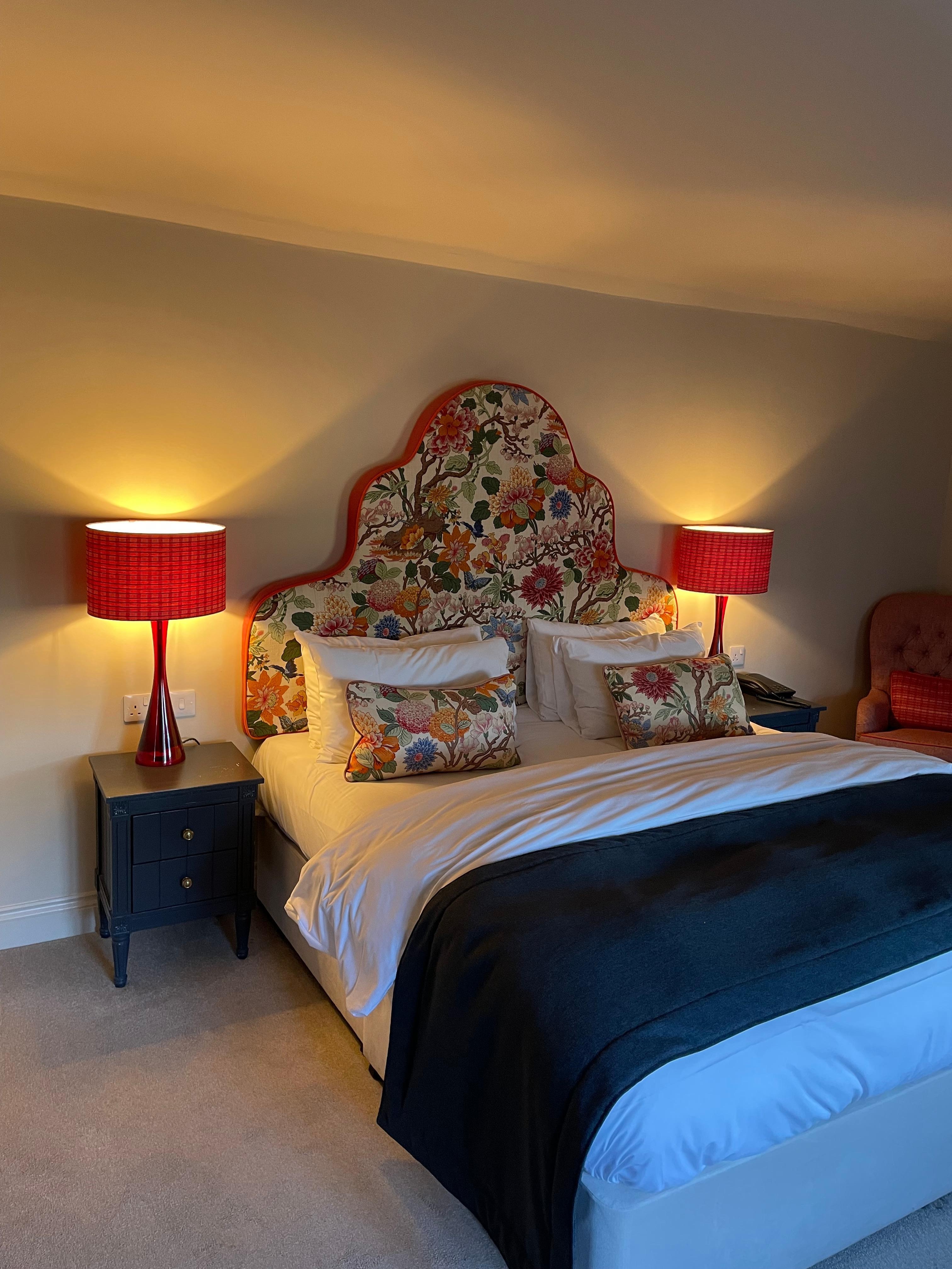 Our superior bedroom was huge & stunning 