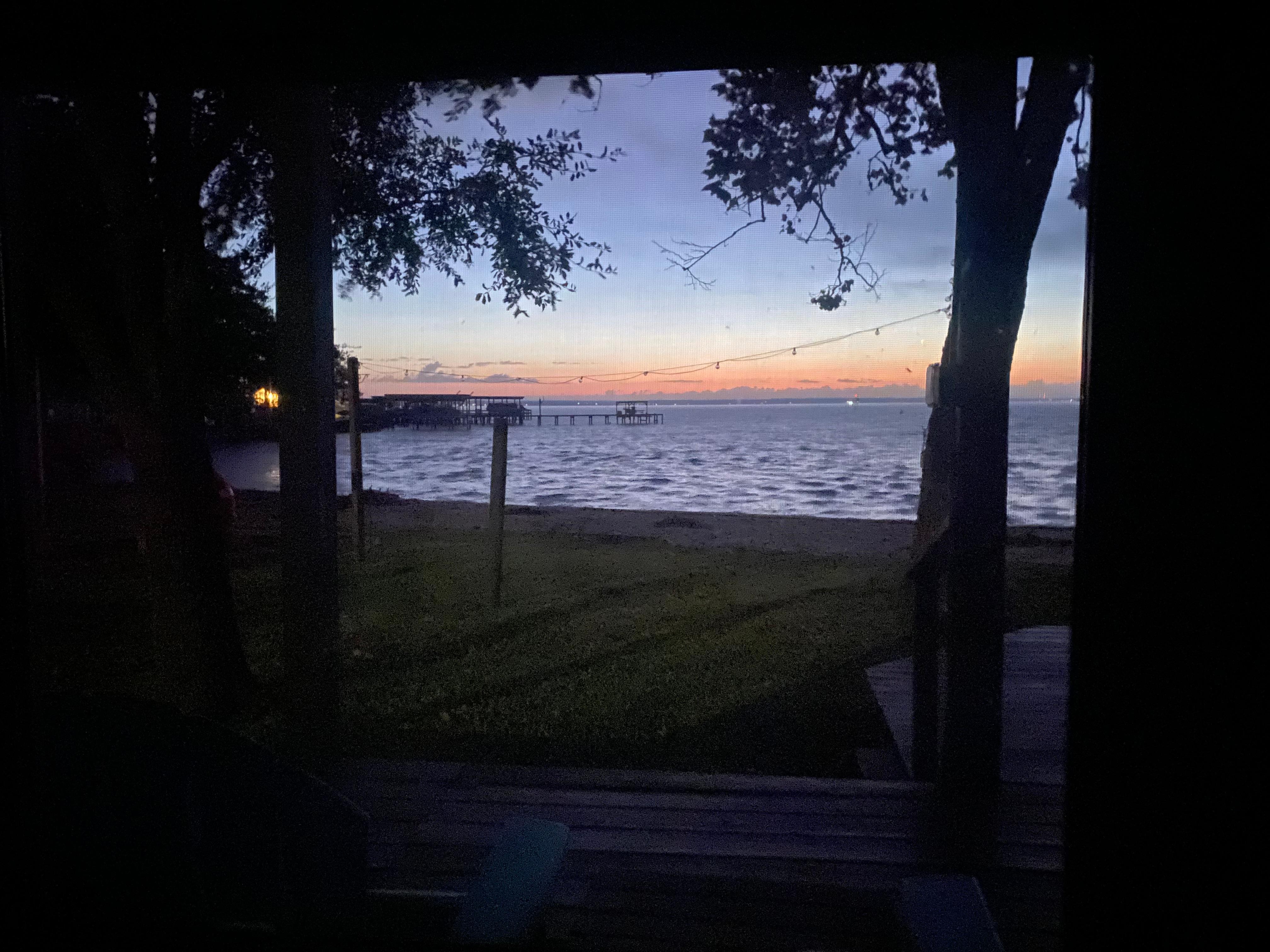 First morning sunrise