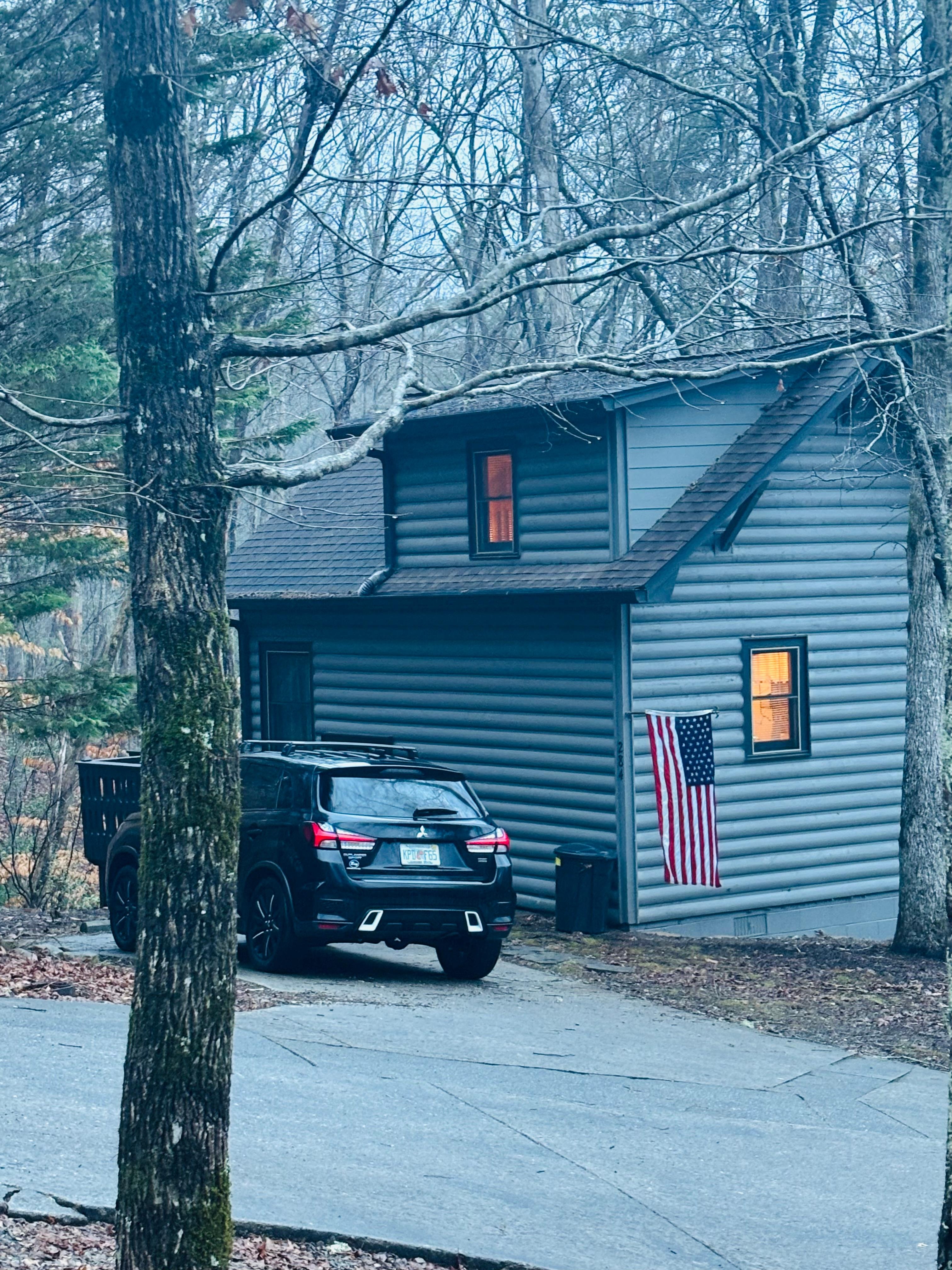 The cabin we are from Fl.