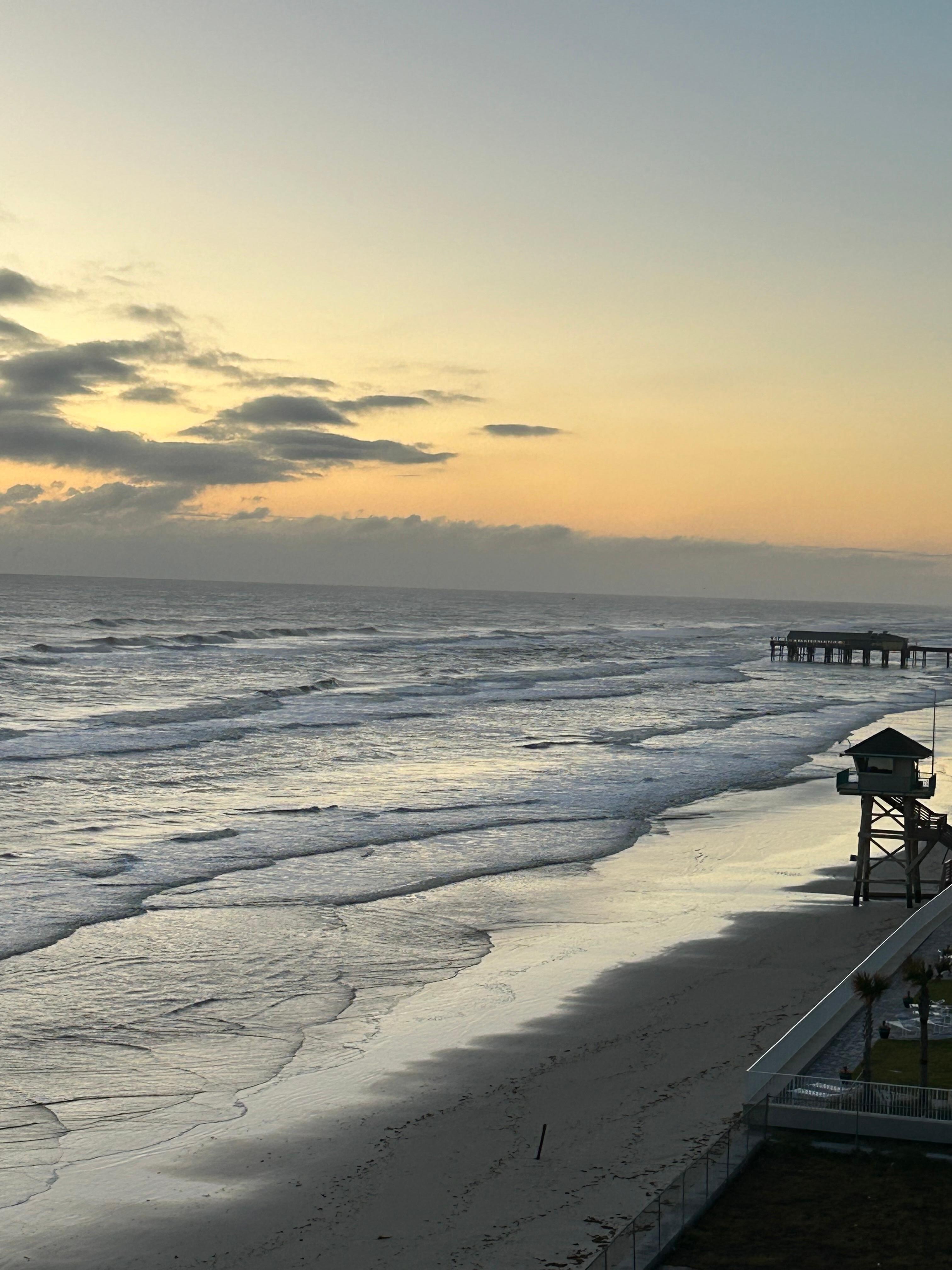 Morning view off the balcony 