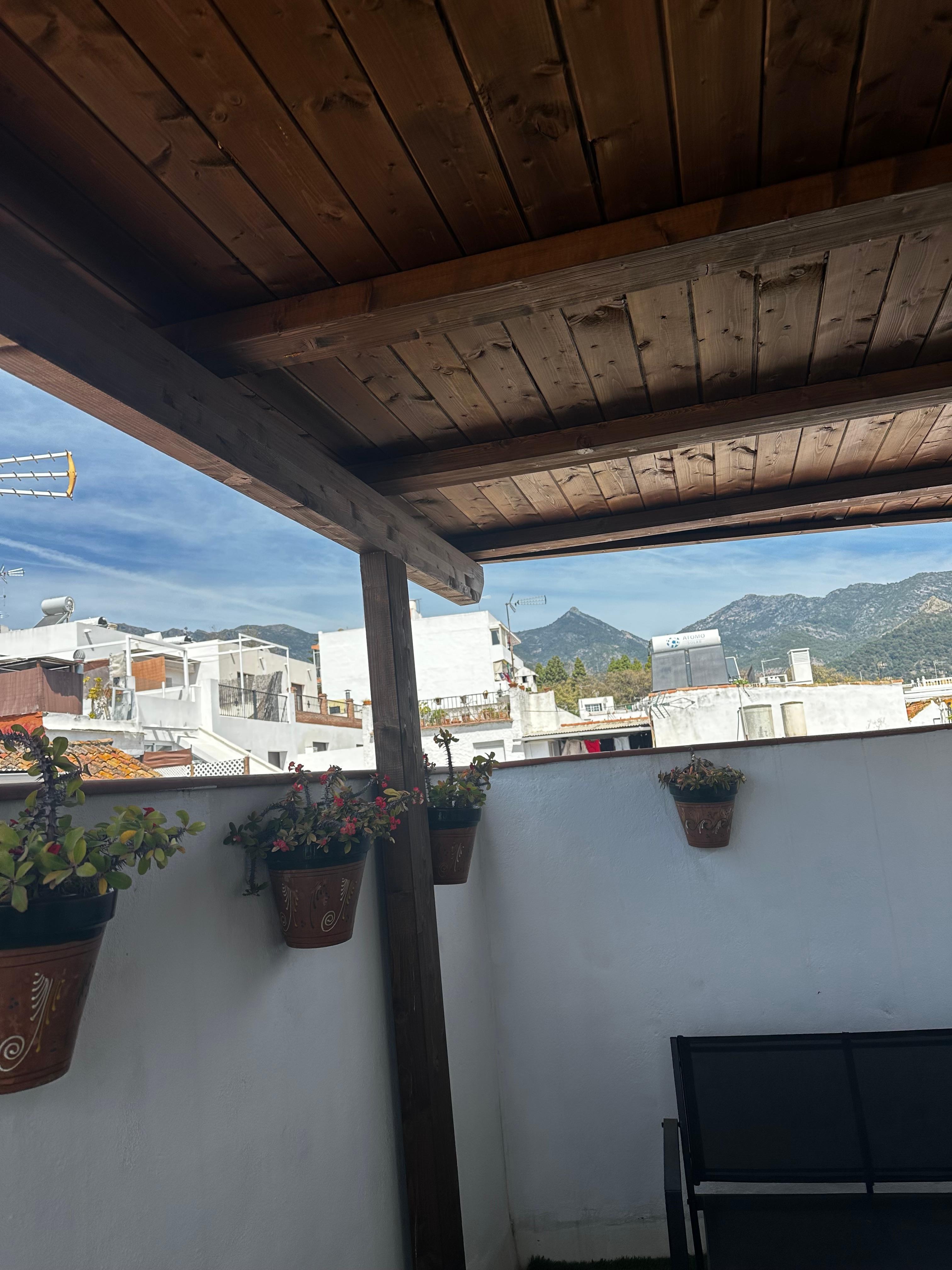 The lovely private balcony! 