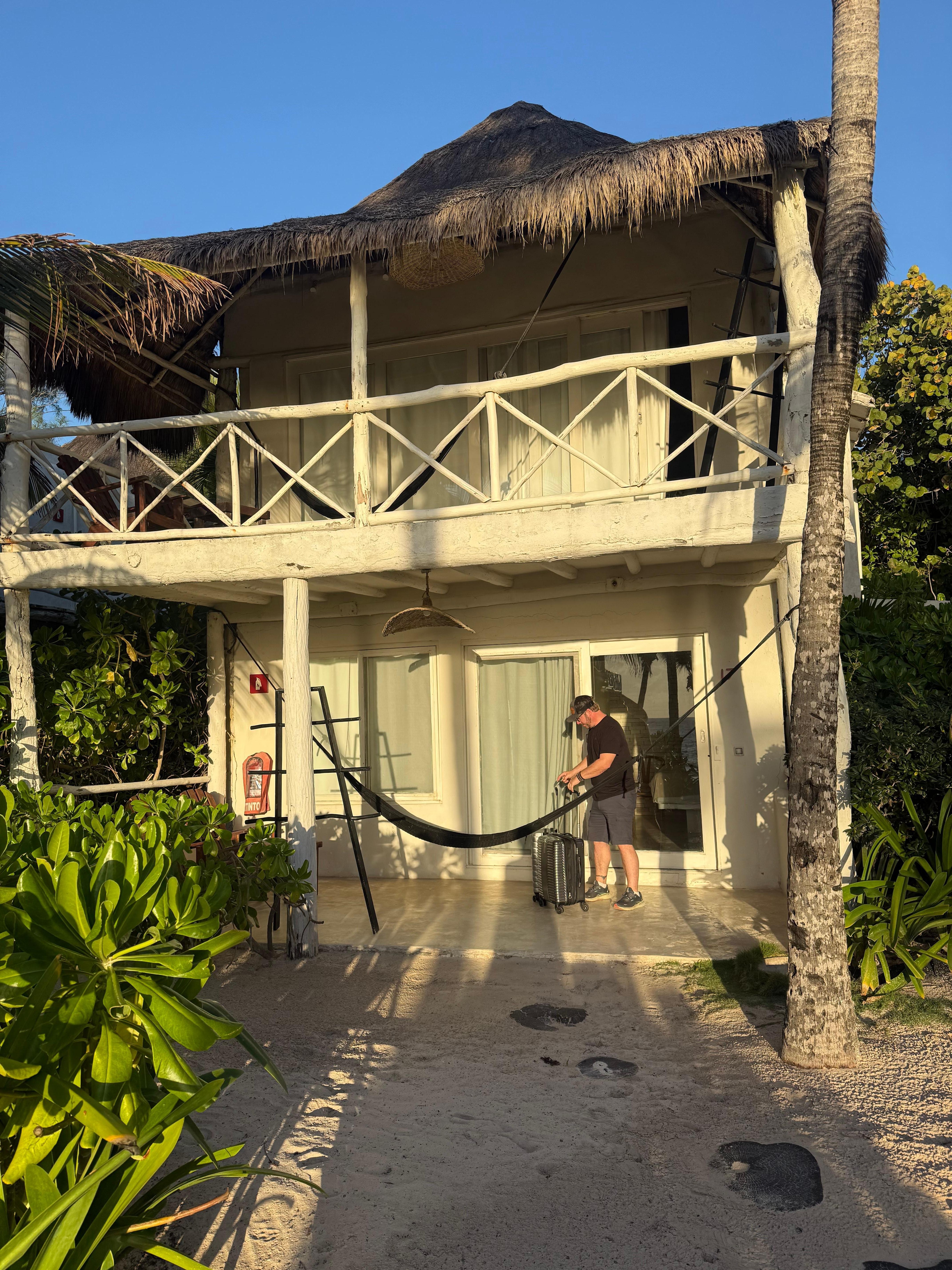 Our first floor room. Labeled partial ocean view by pool but it had a great view. 