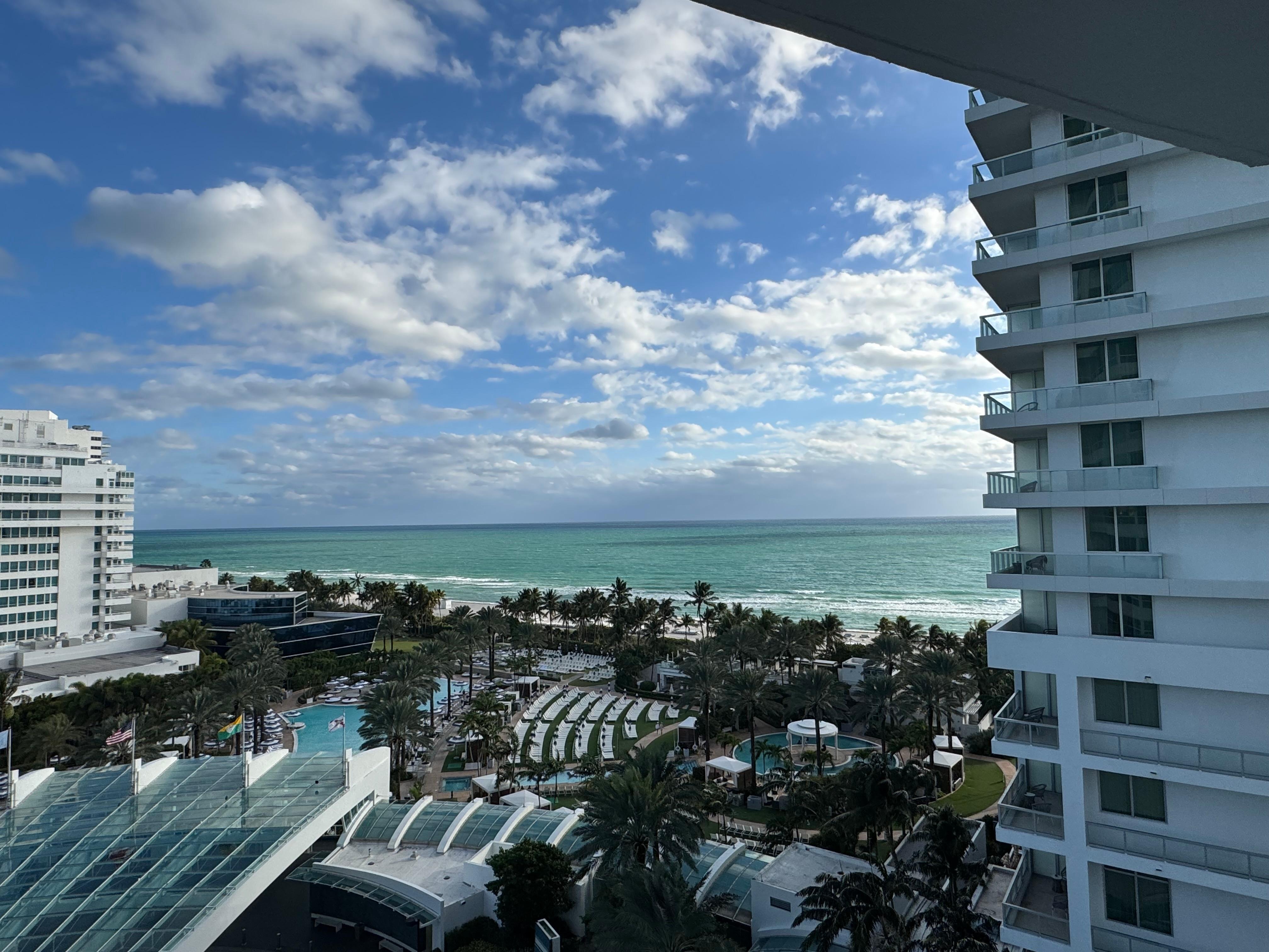 Morning view from balcony