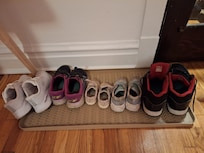 Space for all our shoes!