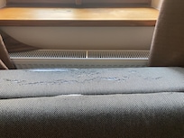 Ripped sofa