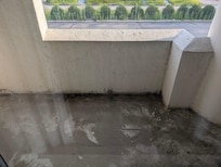 I was disgusted at the balcony. This should covered.