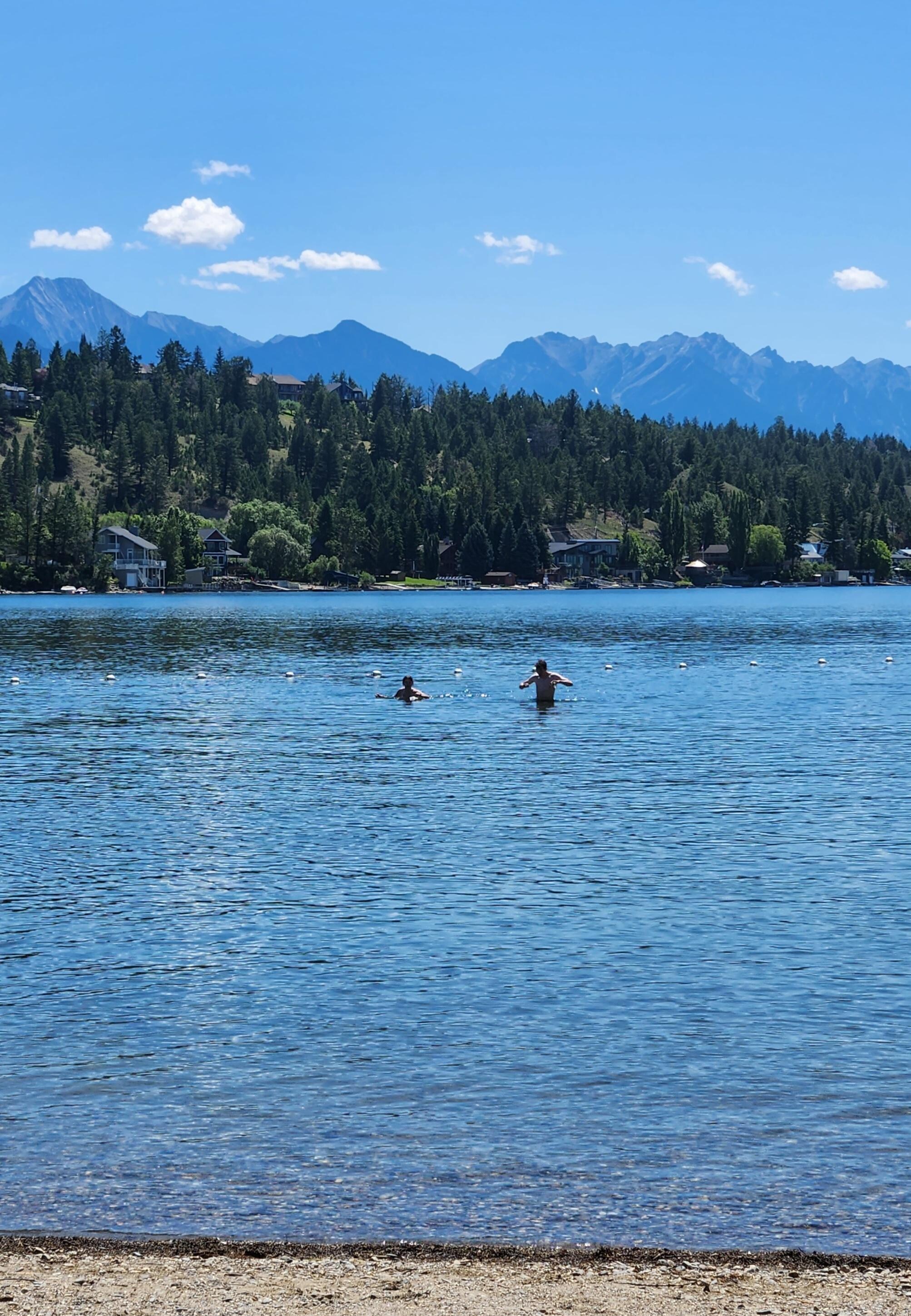 The lake