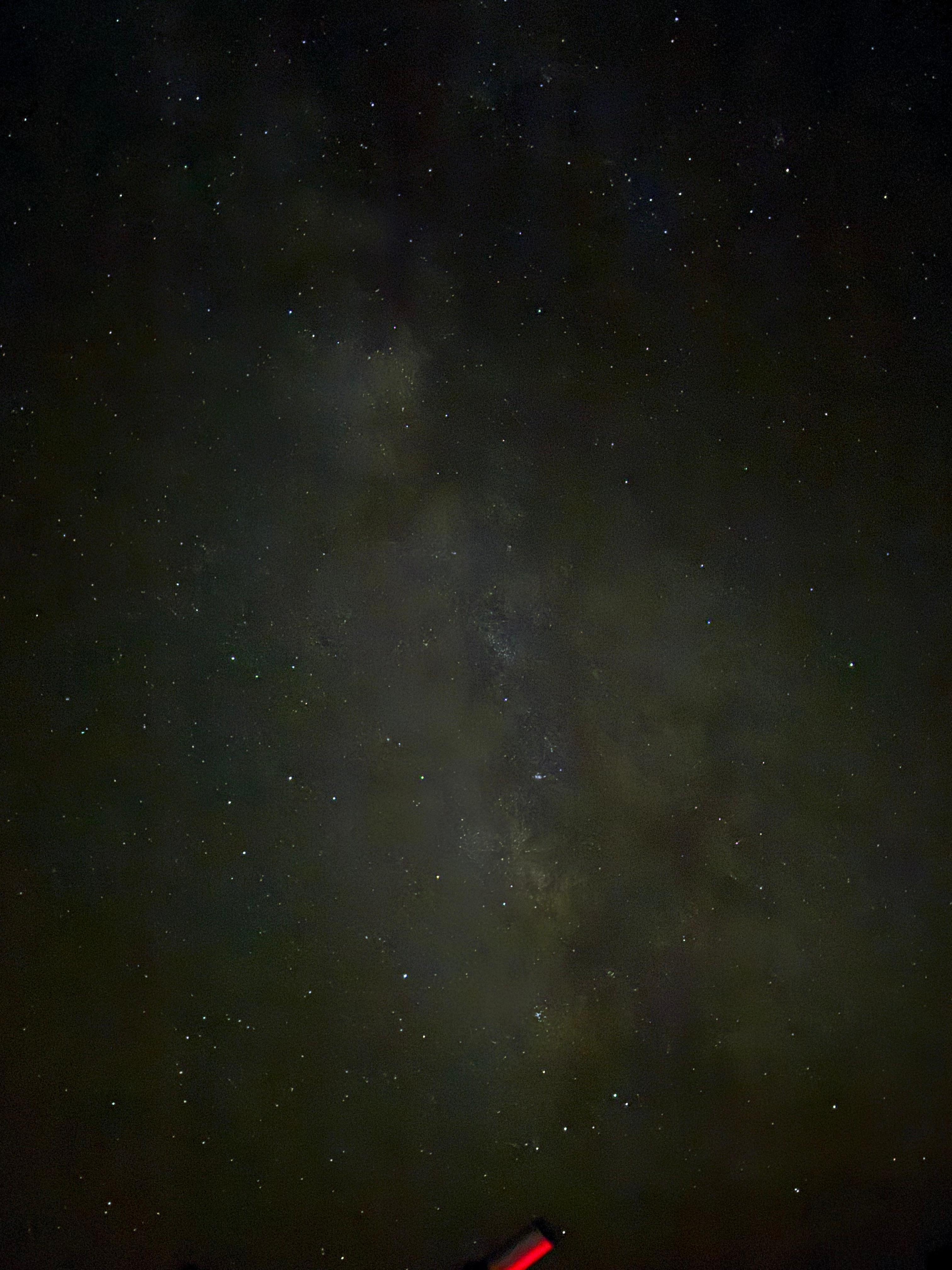 Milky Way taken with an iPhone!