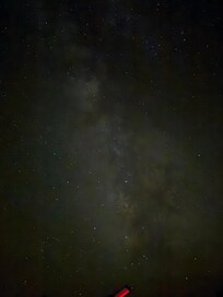Milky Way taken with an iPhone!
