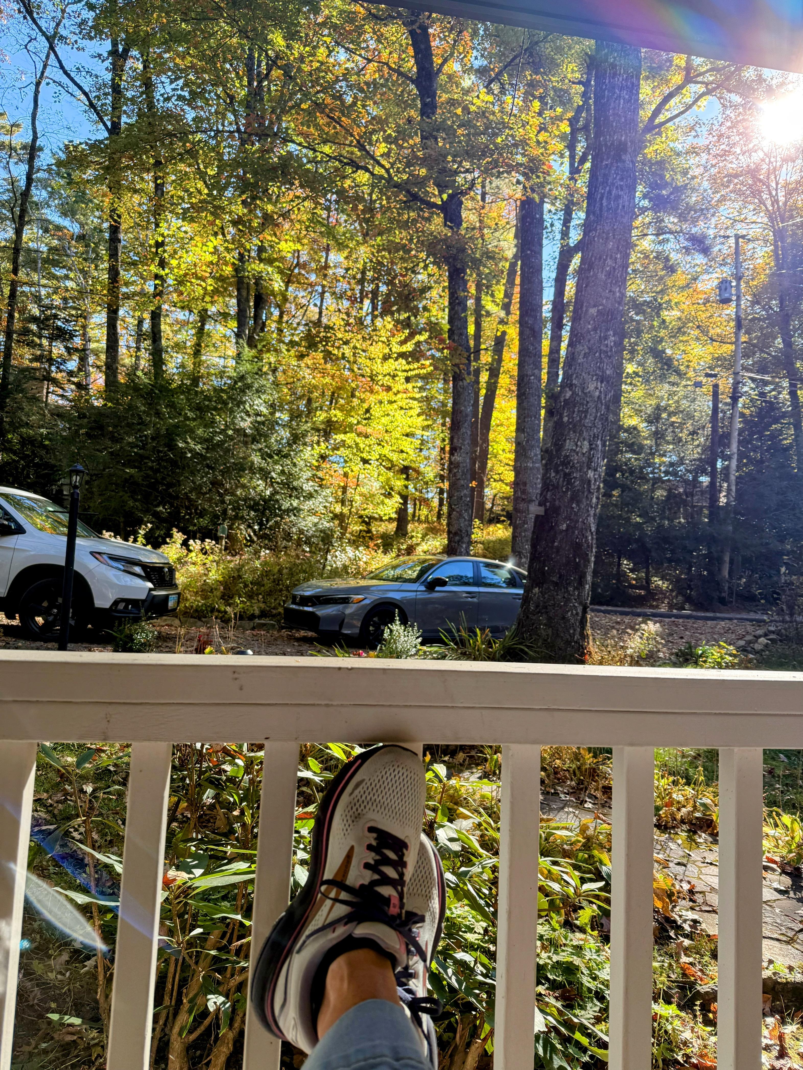 View from front porch 