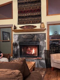 Loved being able to use the fireplace!