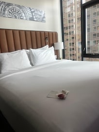 cozy and comfortable bed