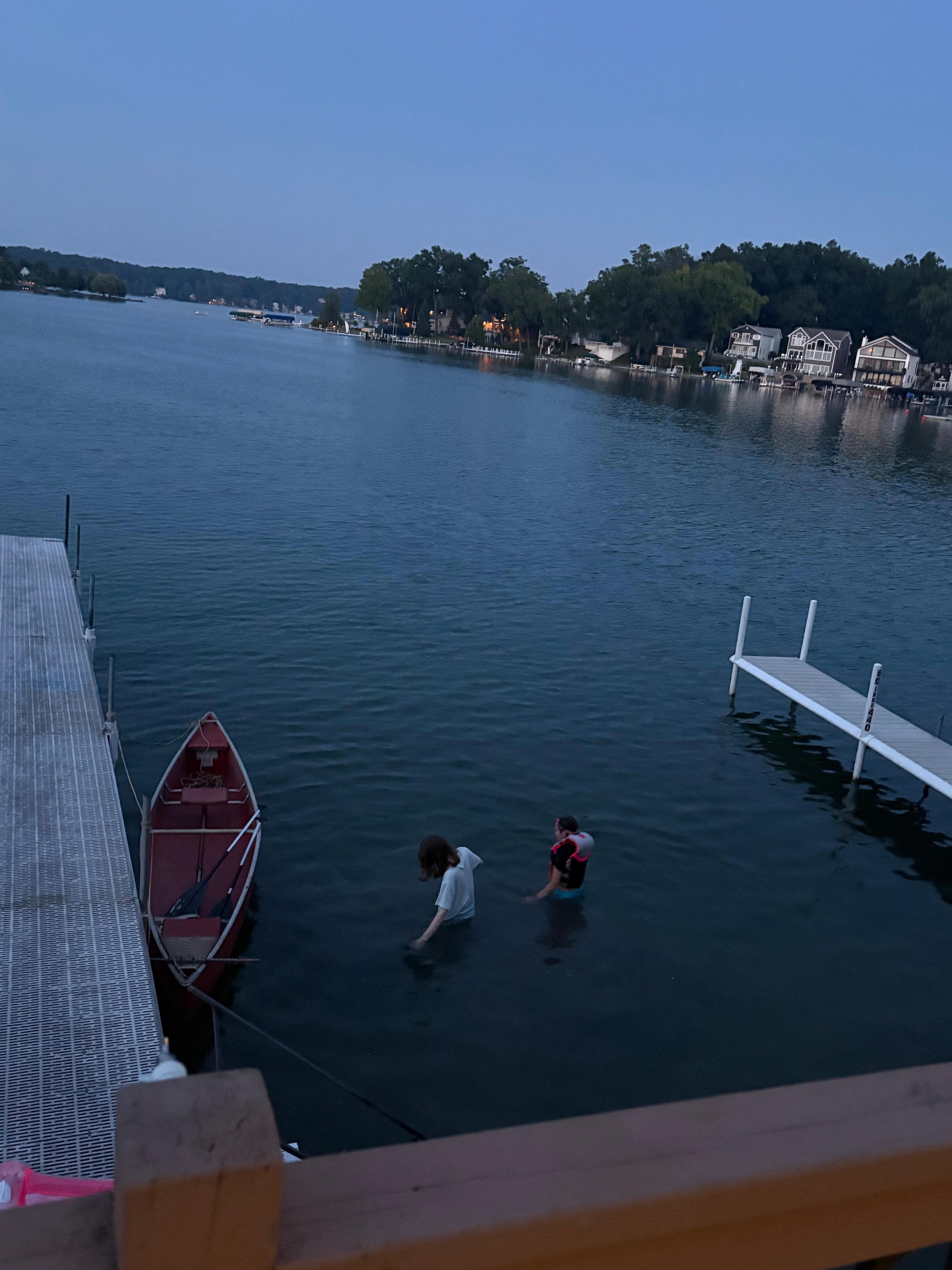 Swimming area. 
