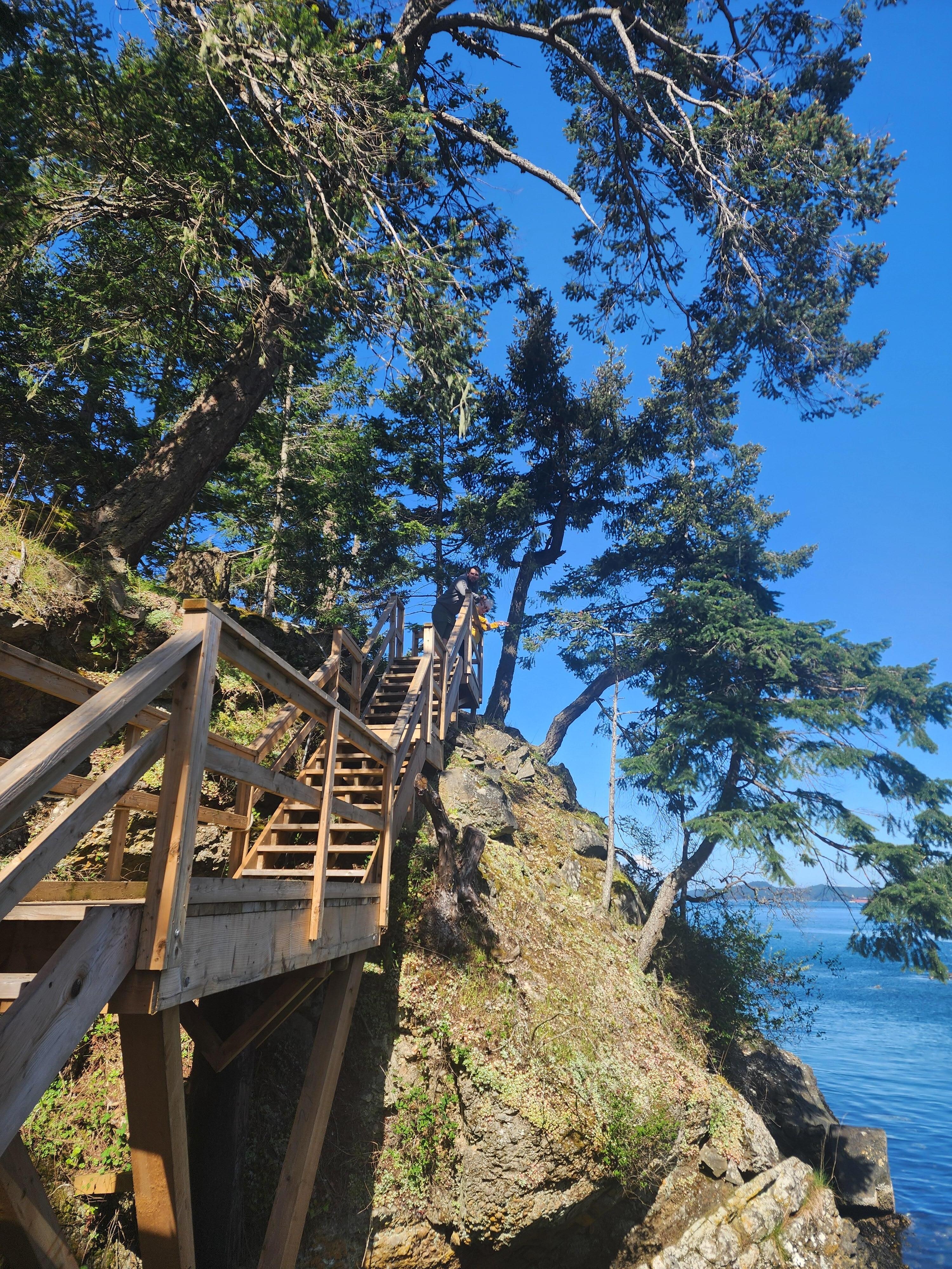 View from the dock