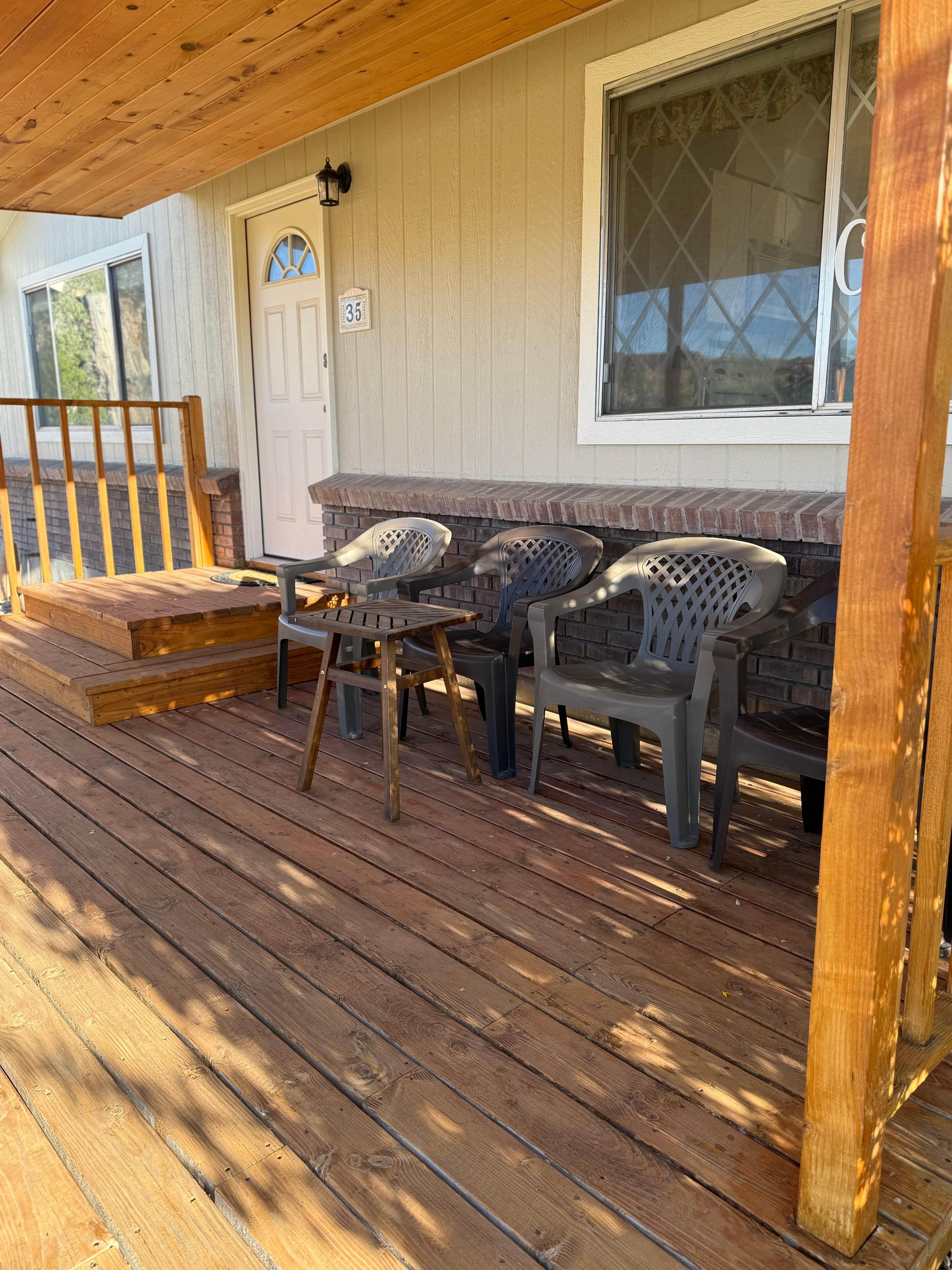 Cute porch area