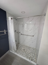 Accessible shower.