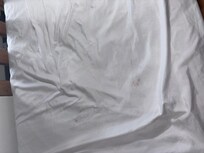 One example of dirty sheets