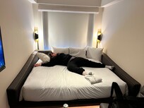 King size bed was comfortable