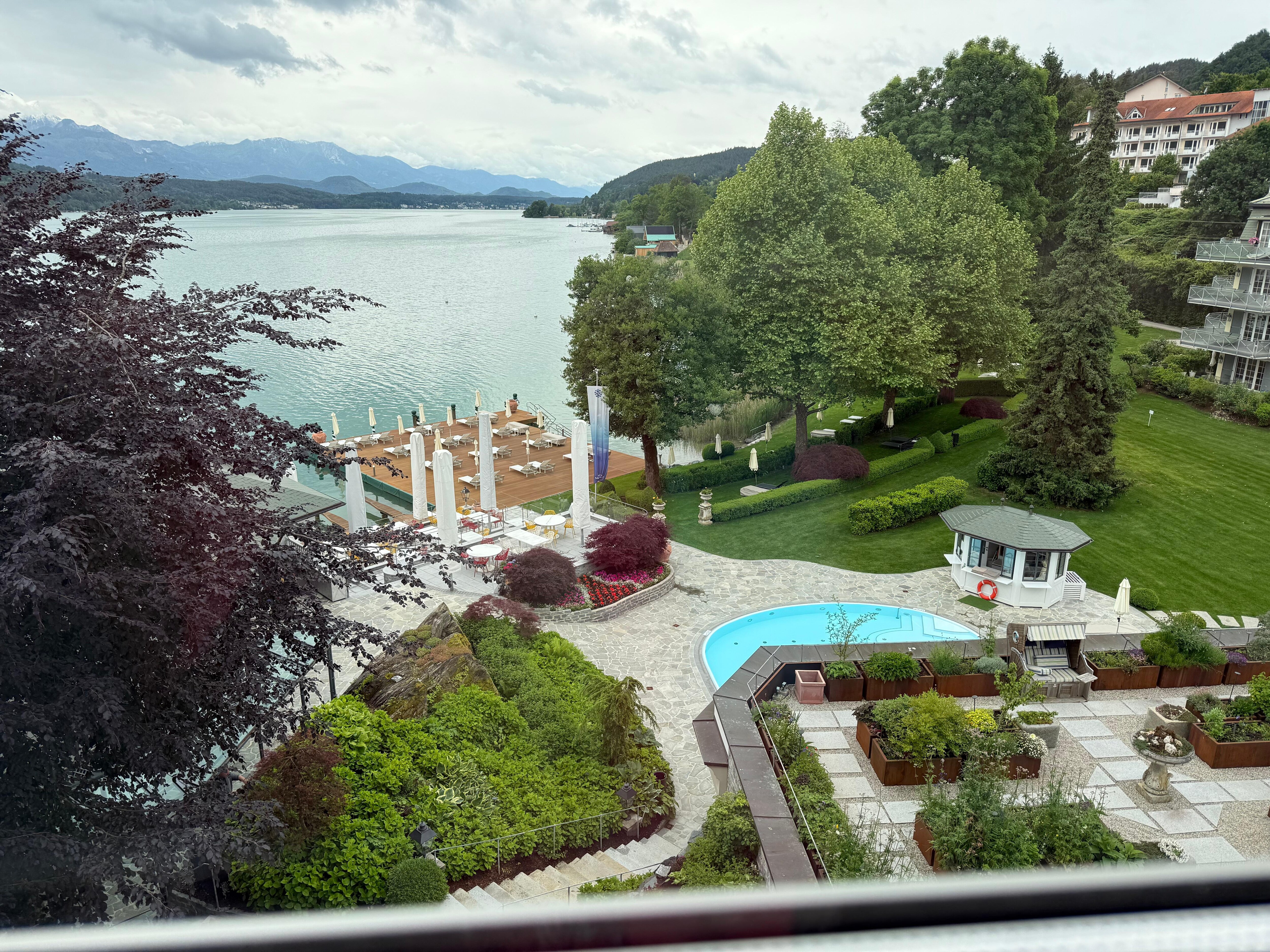 View from our room.
