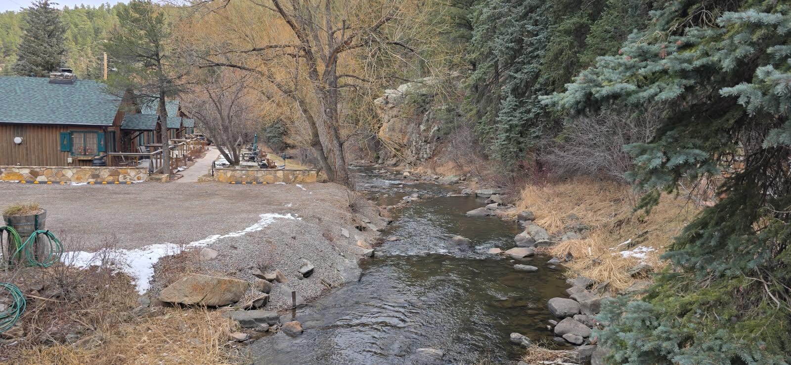 Bear Creek right outside