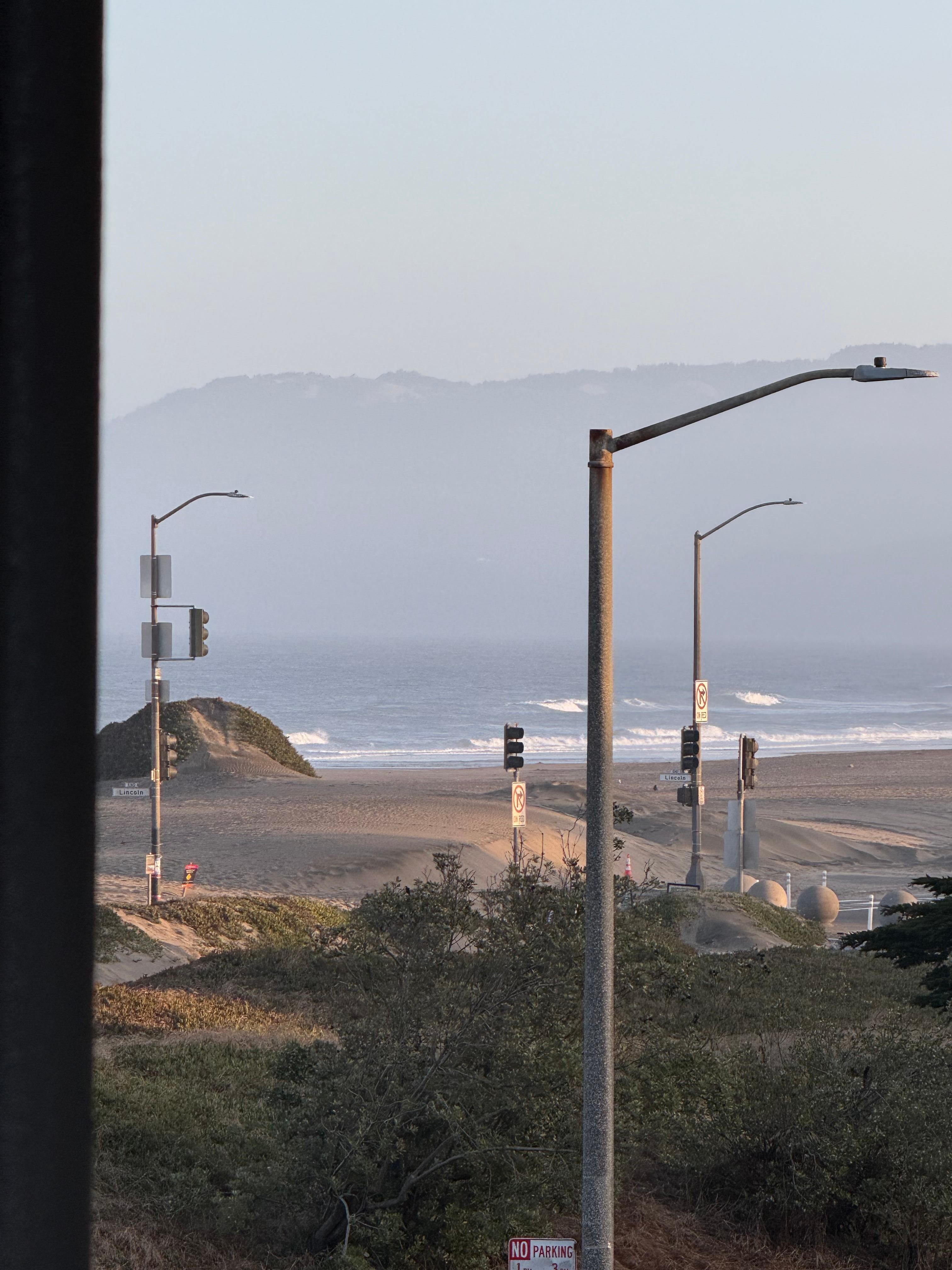 View from our front door on the 3rd floor. 