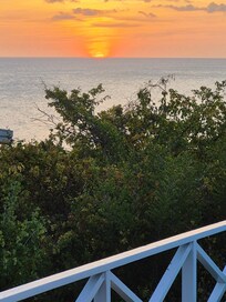 We enjoyed many lovely sunsets looking over the water.