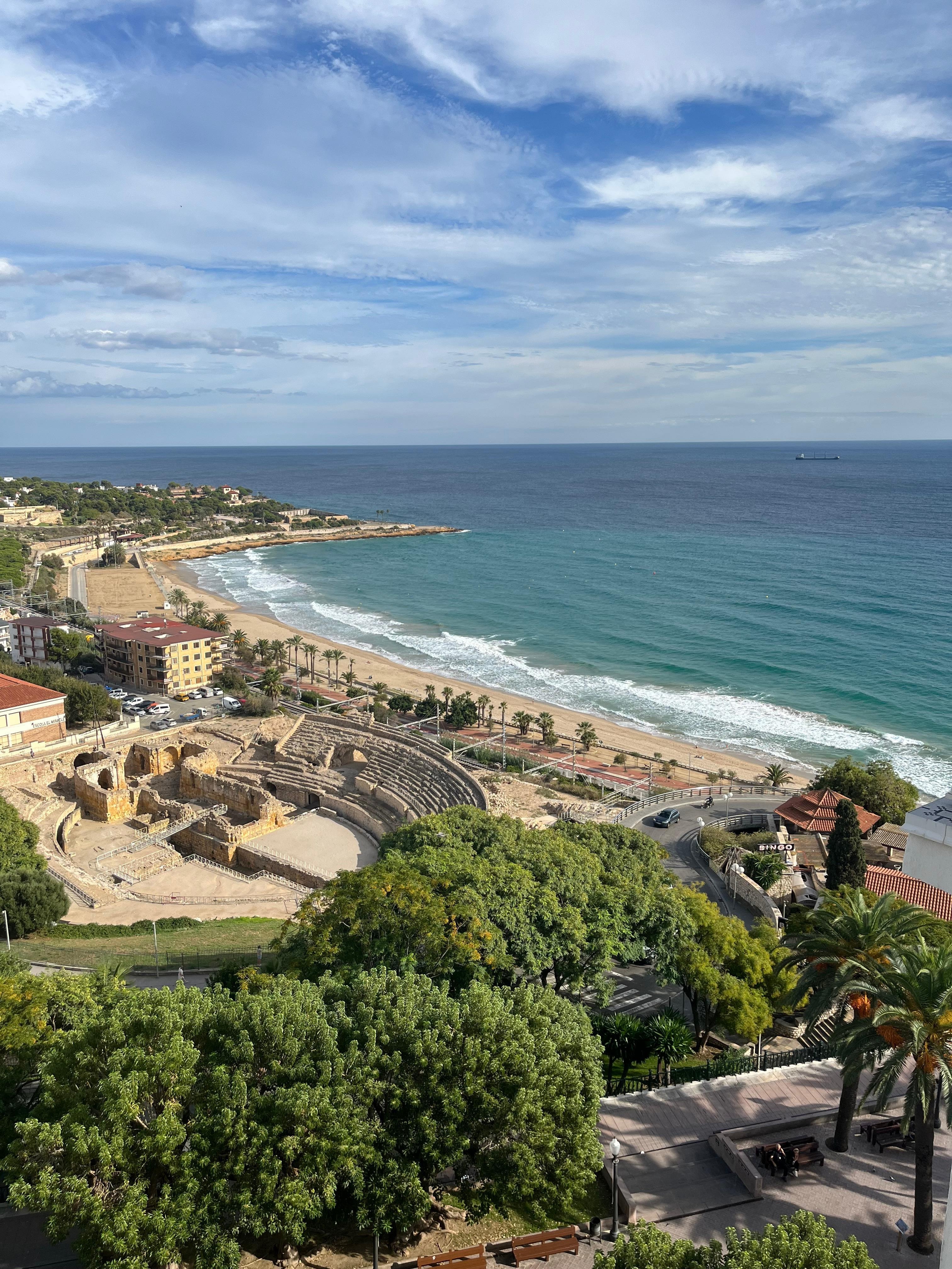 View from the balcony 