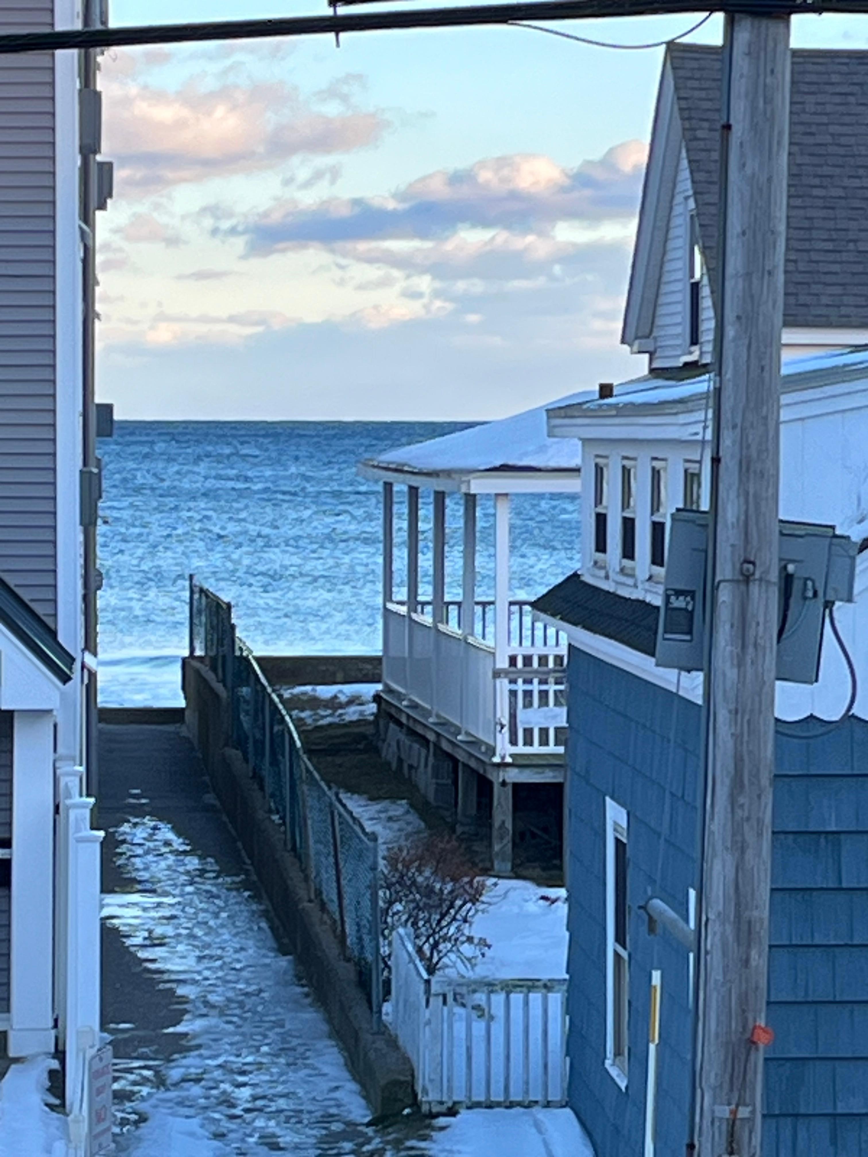View of water from deck