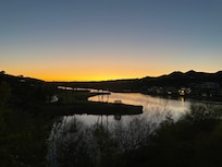 Sunrise from the balcony