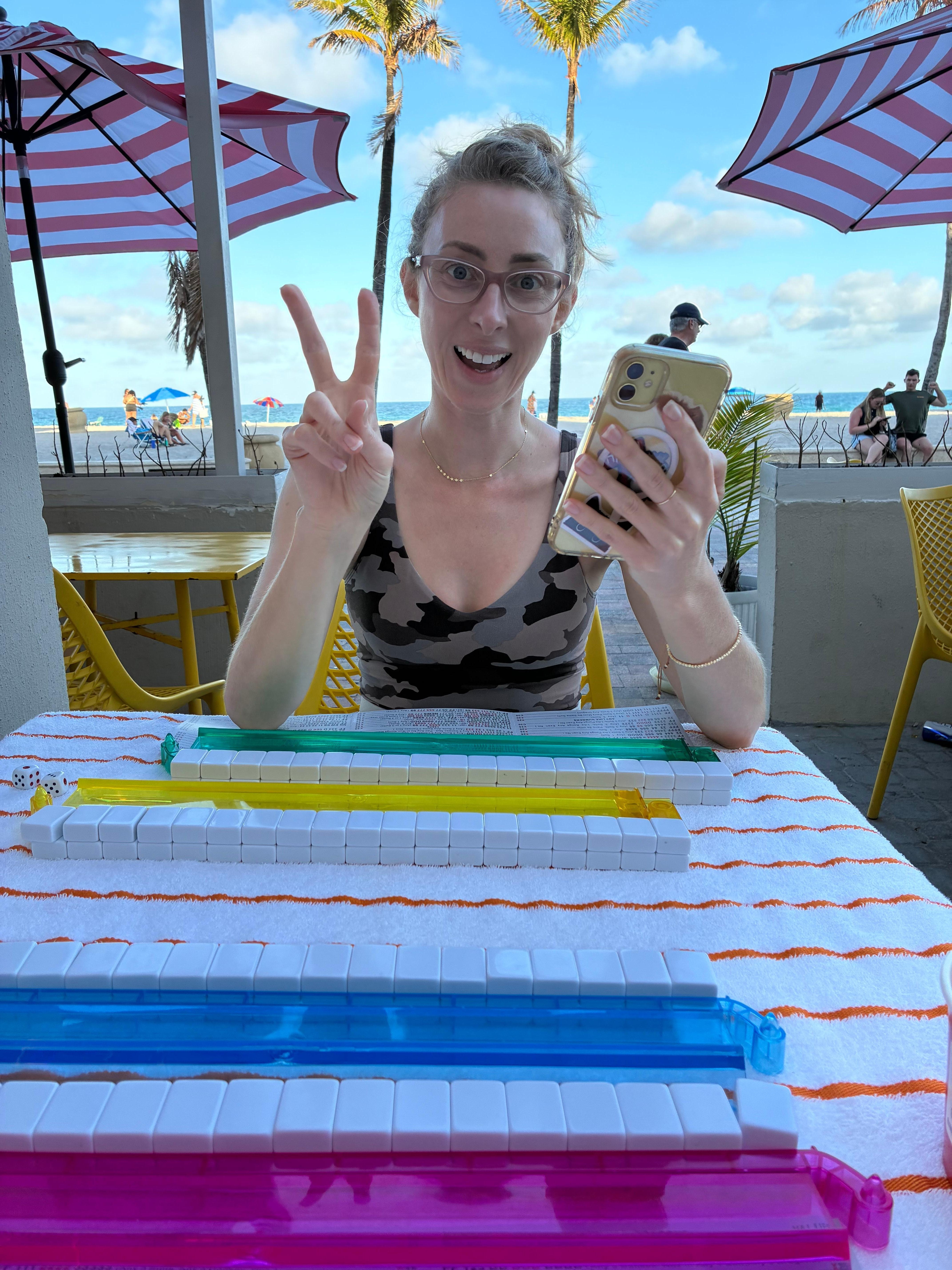 Frozen Yogurt and Mahjongg!