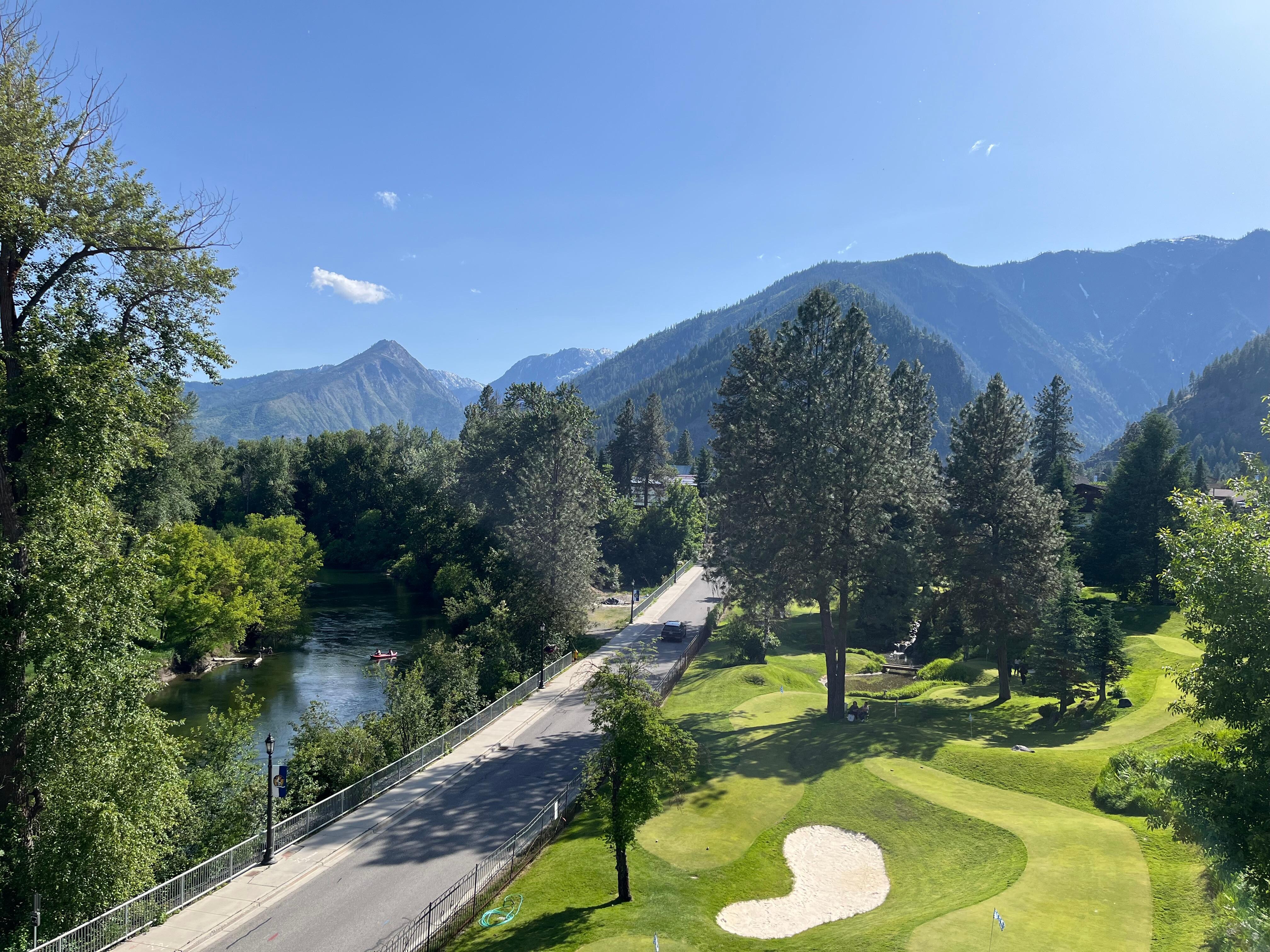 View from the patio