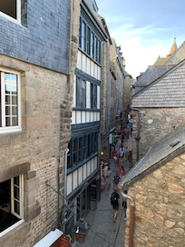 Blick aus dem 2. Zimmerfenster