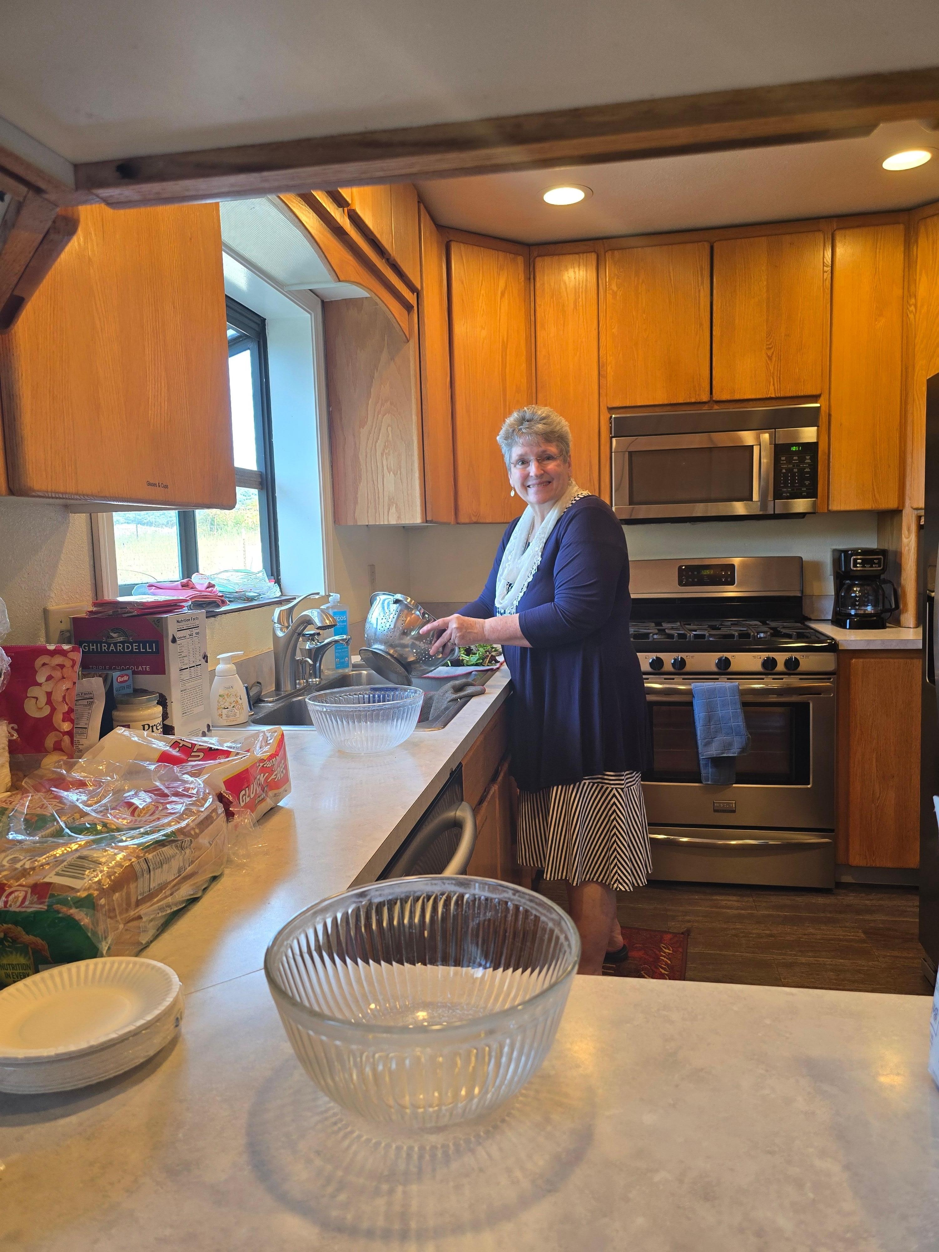 Cooking was easy. Kitchen has what you need.