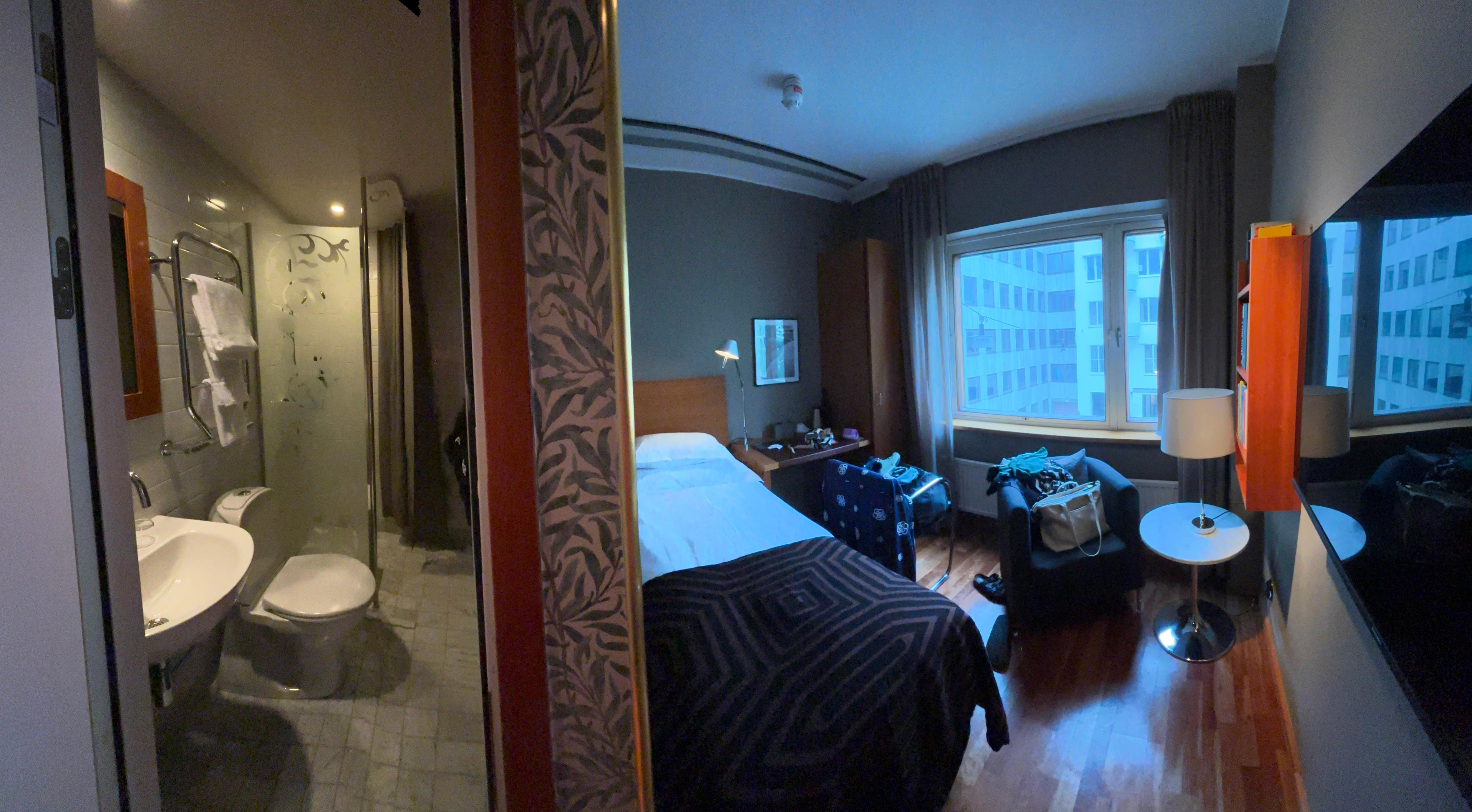 Huone mukavuus tilalla