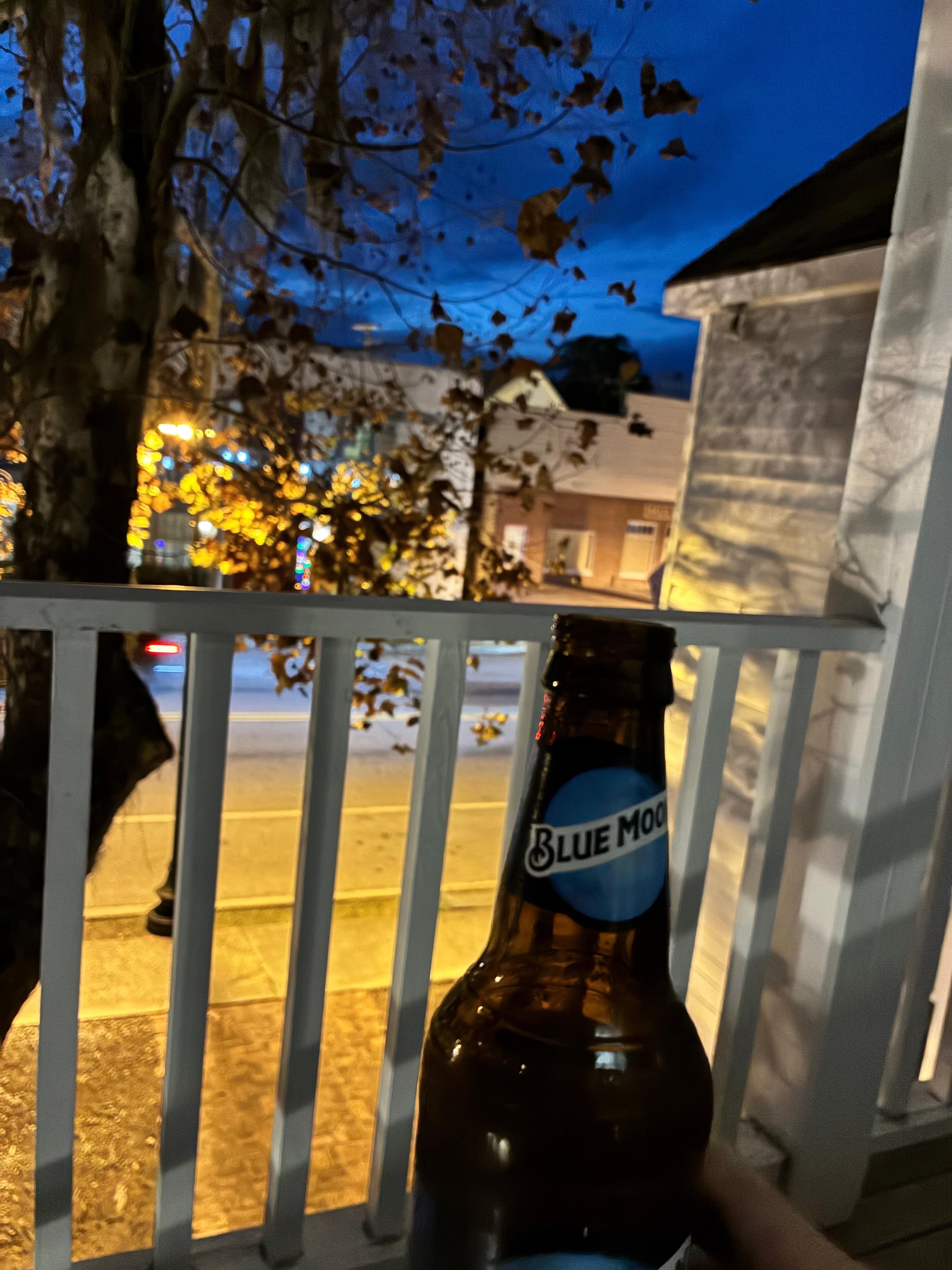 First night there, great porch to relax on