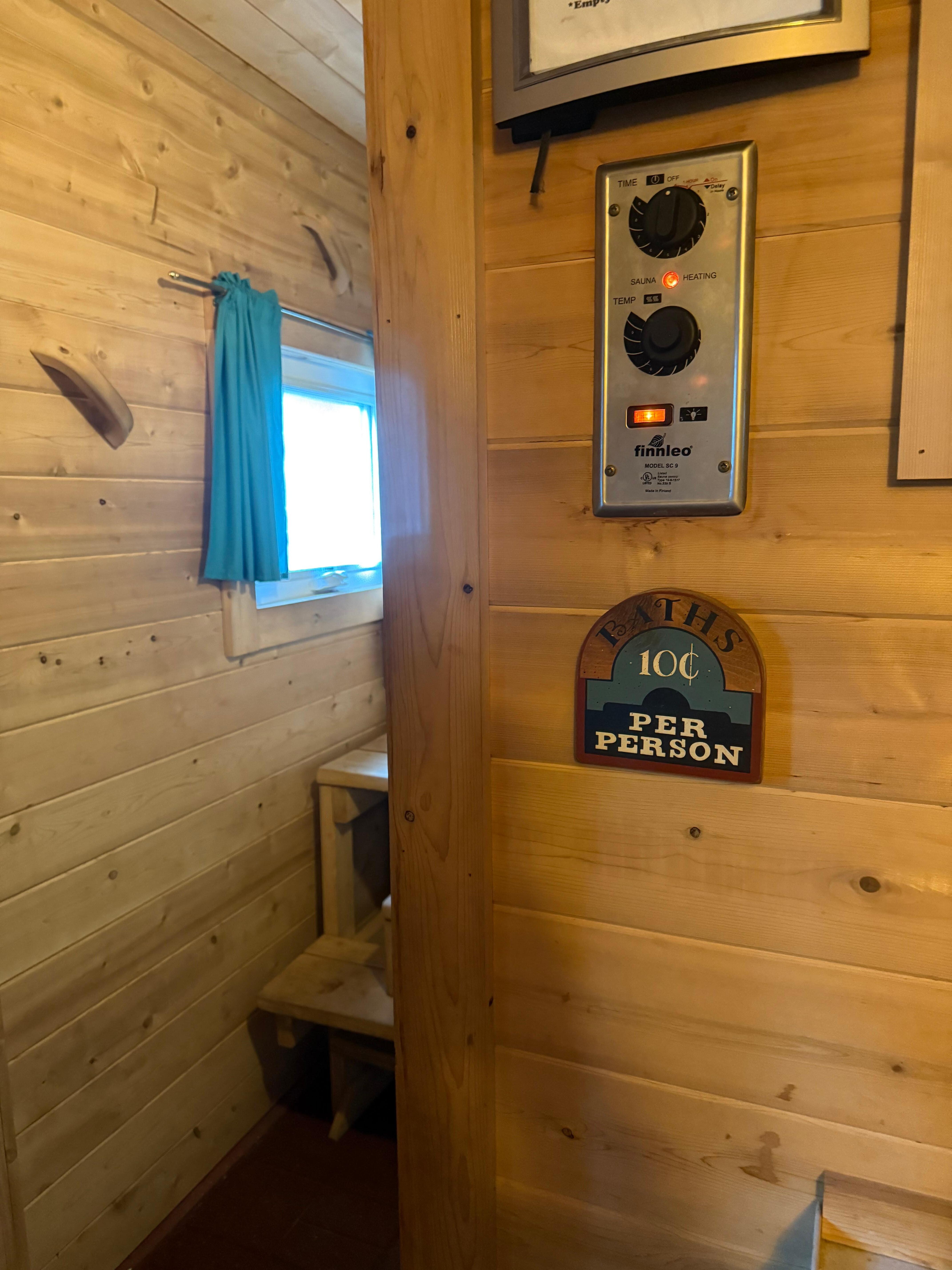 Sauna time