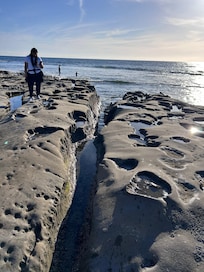 Tide pools in La Hoya