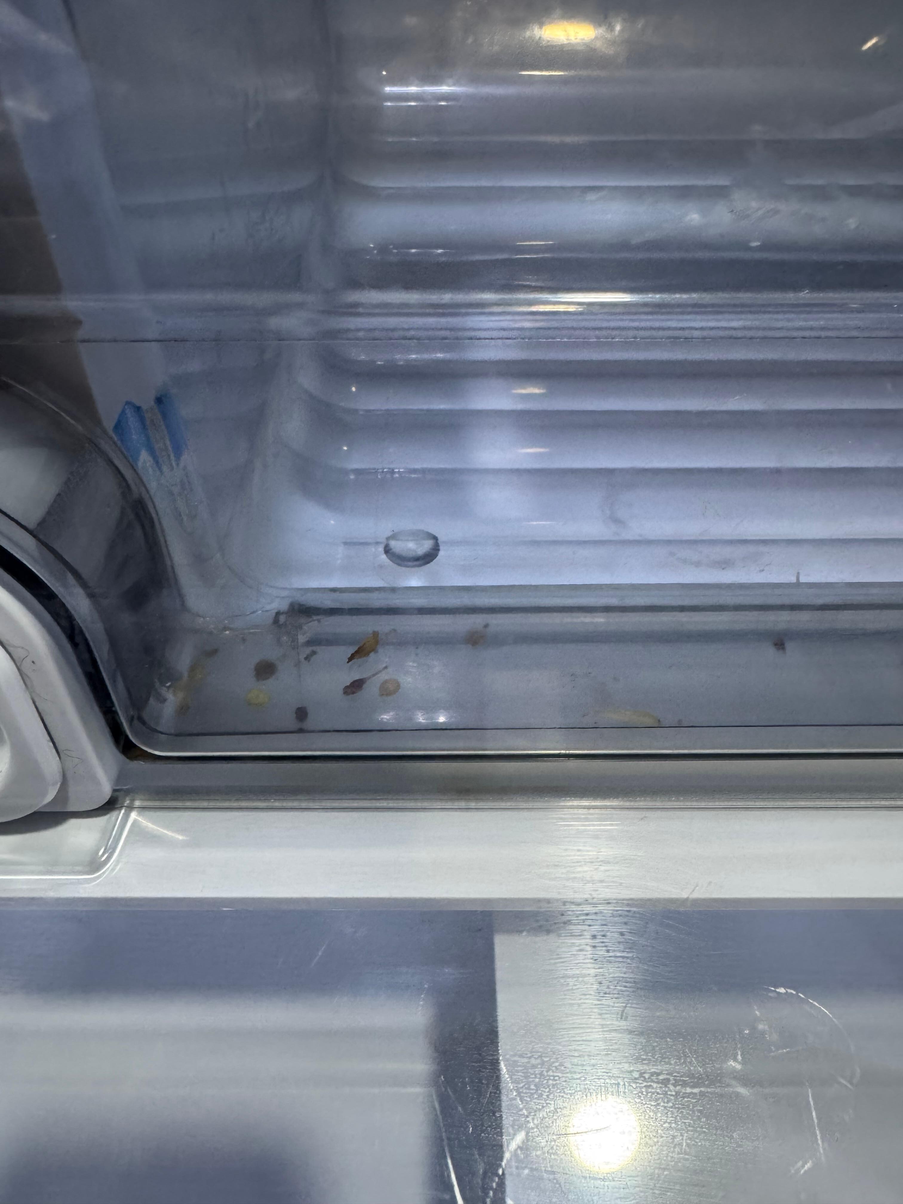 Dirty refrigerator 