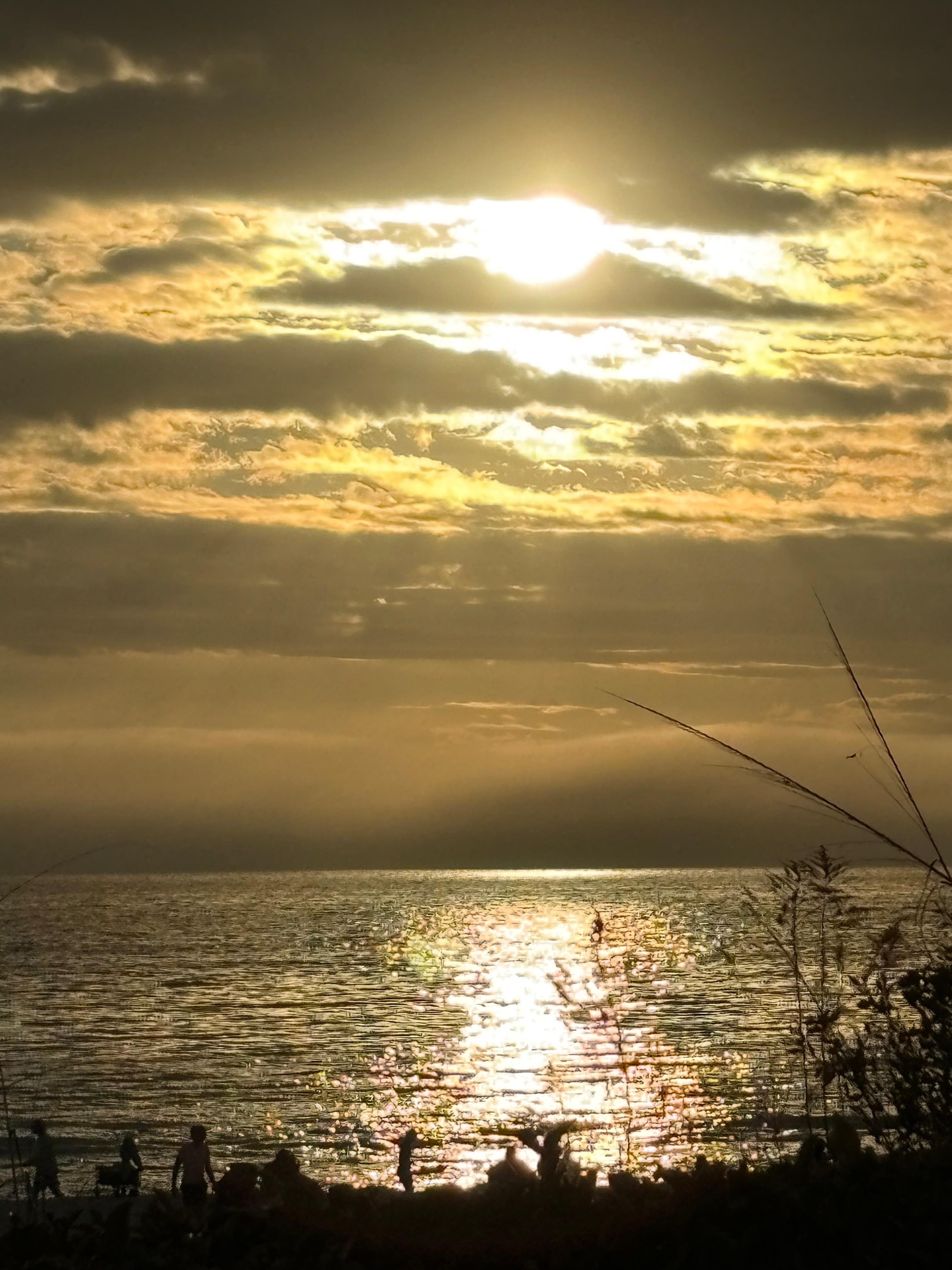 Sunset from the unit