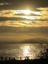 Sunset from the unit