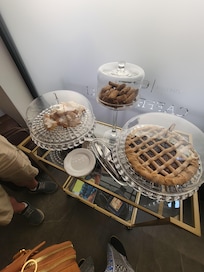 Pastries in breakfast area