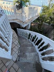 Stairs to the sea