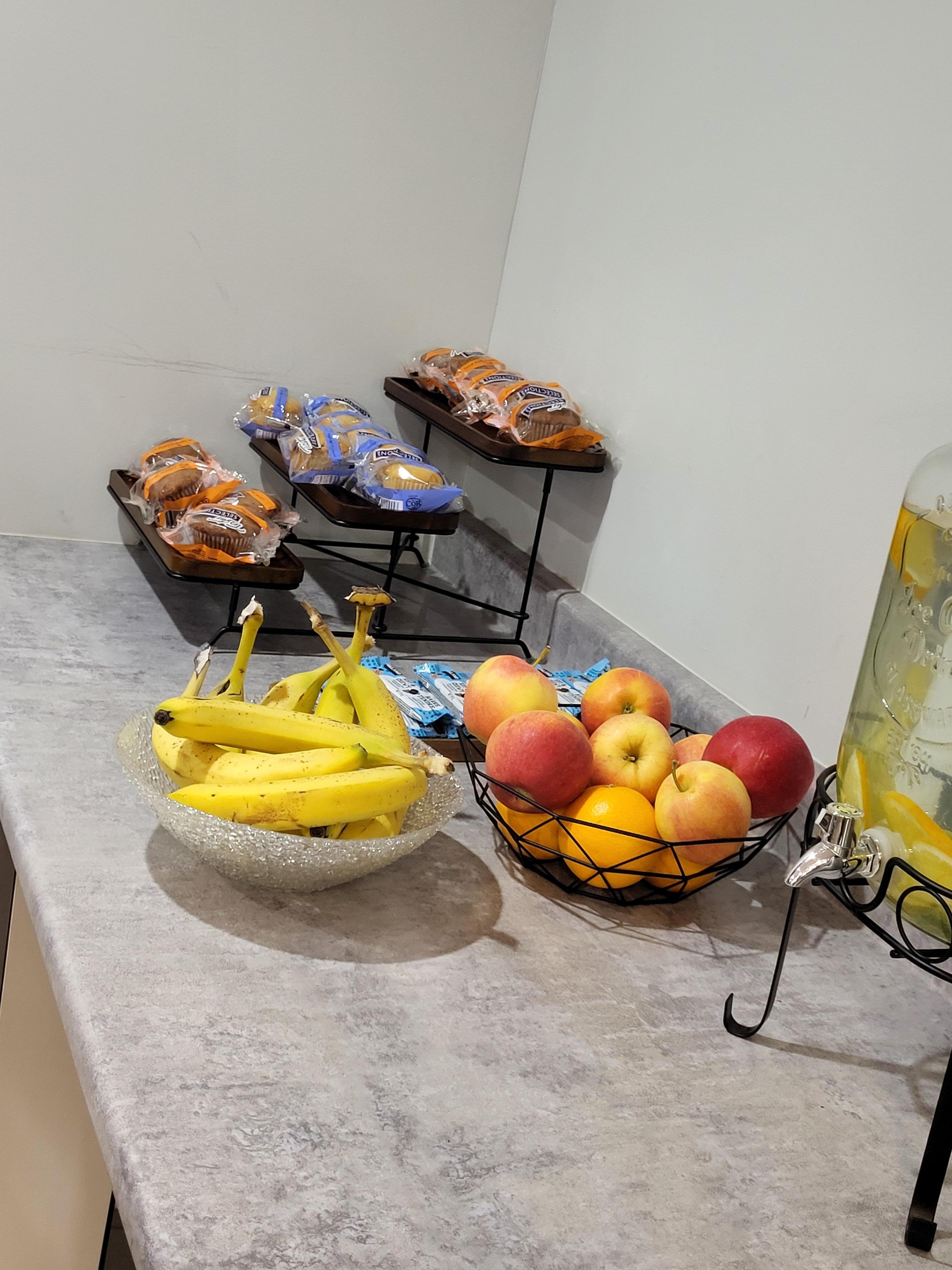 That is the what they call "breakfast included "