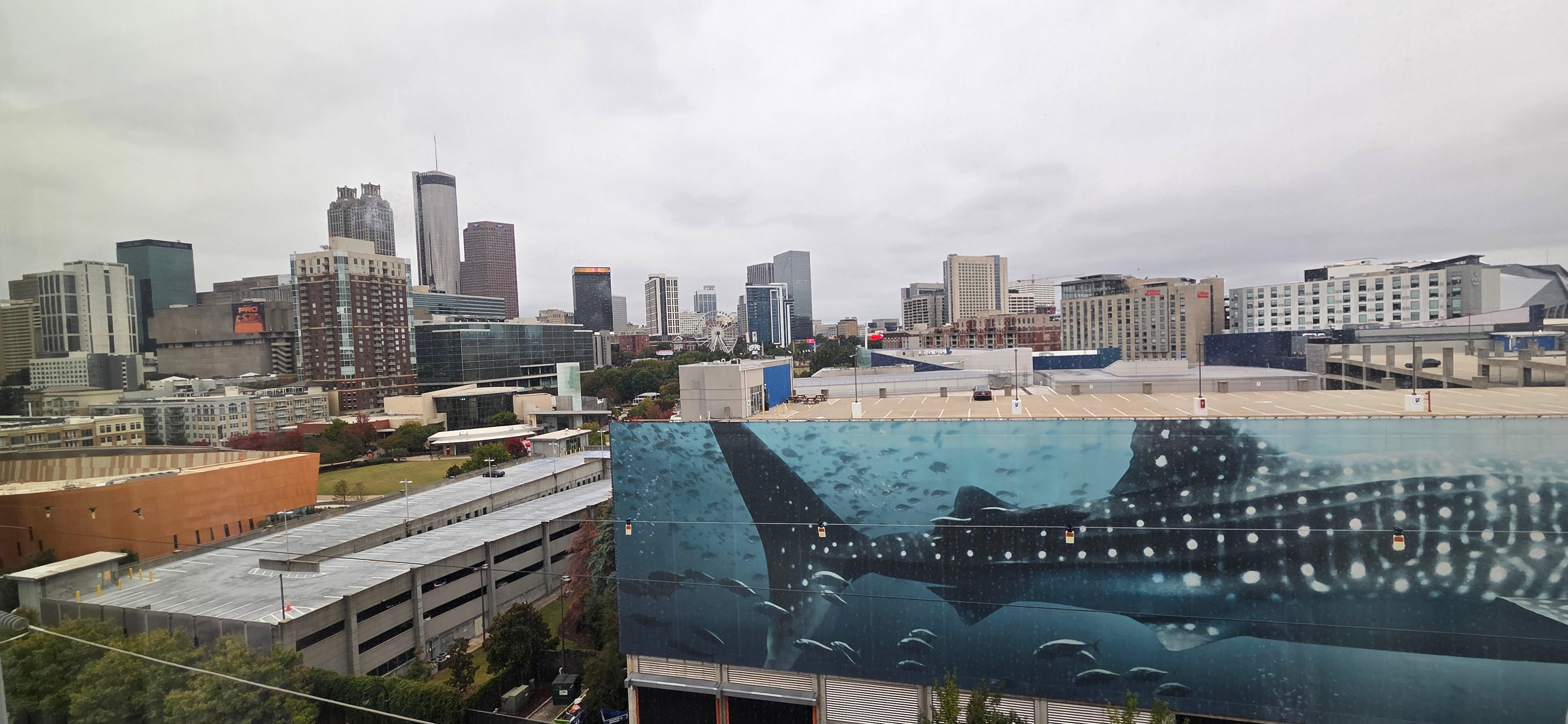 View from my 10th floor room.