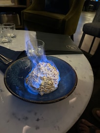 Baked Alaska at the Rooftop