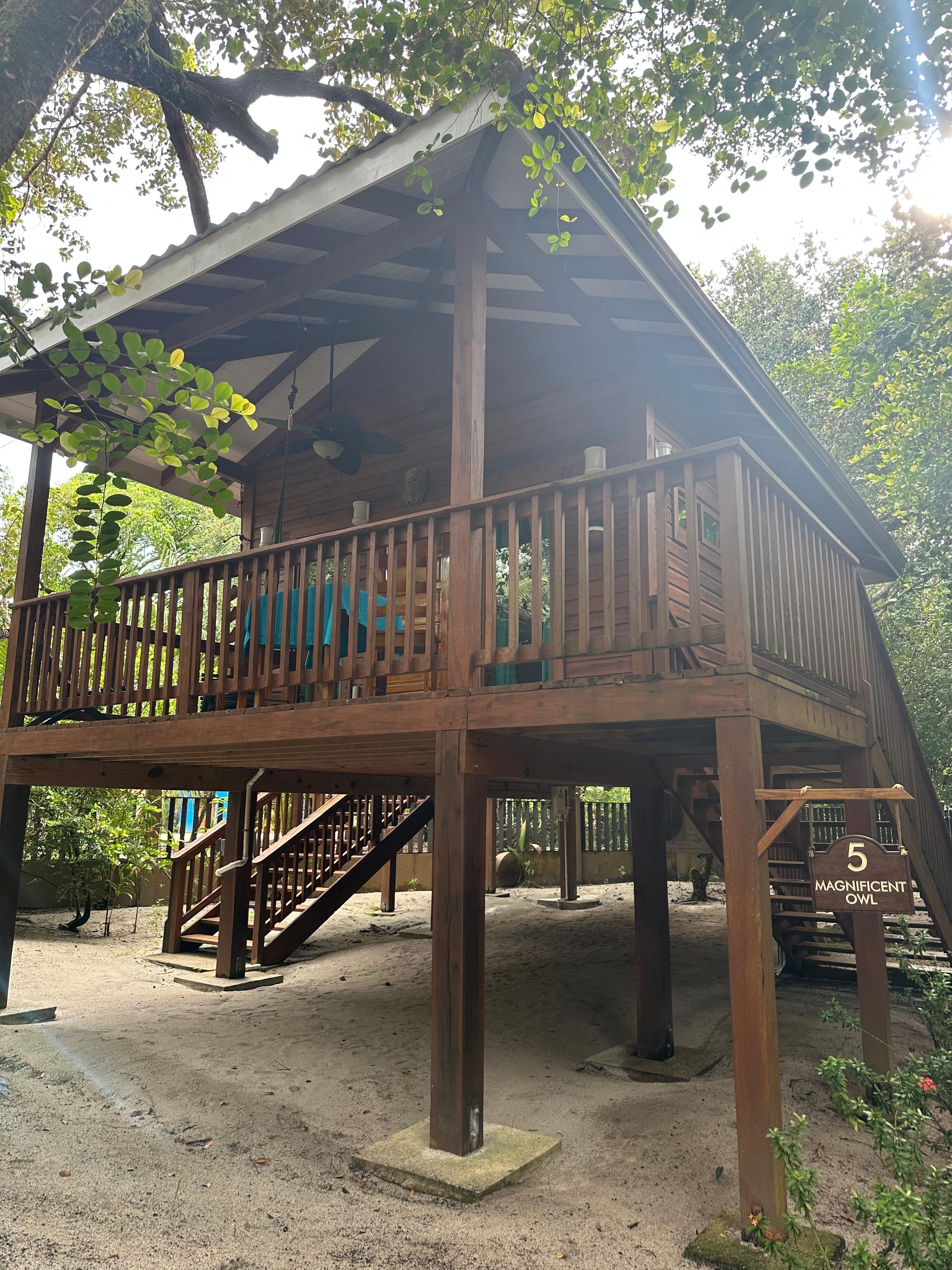 View of room from outside 