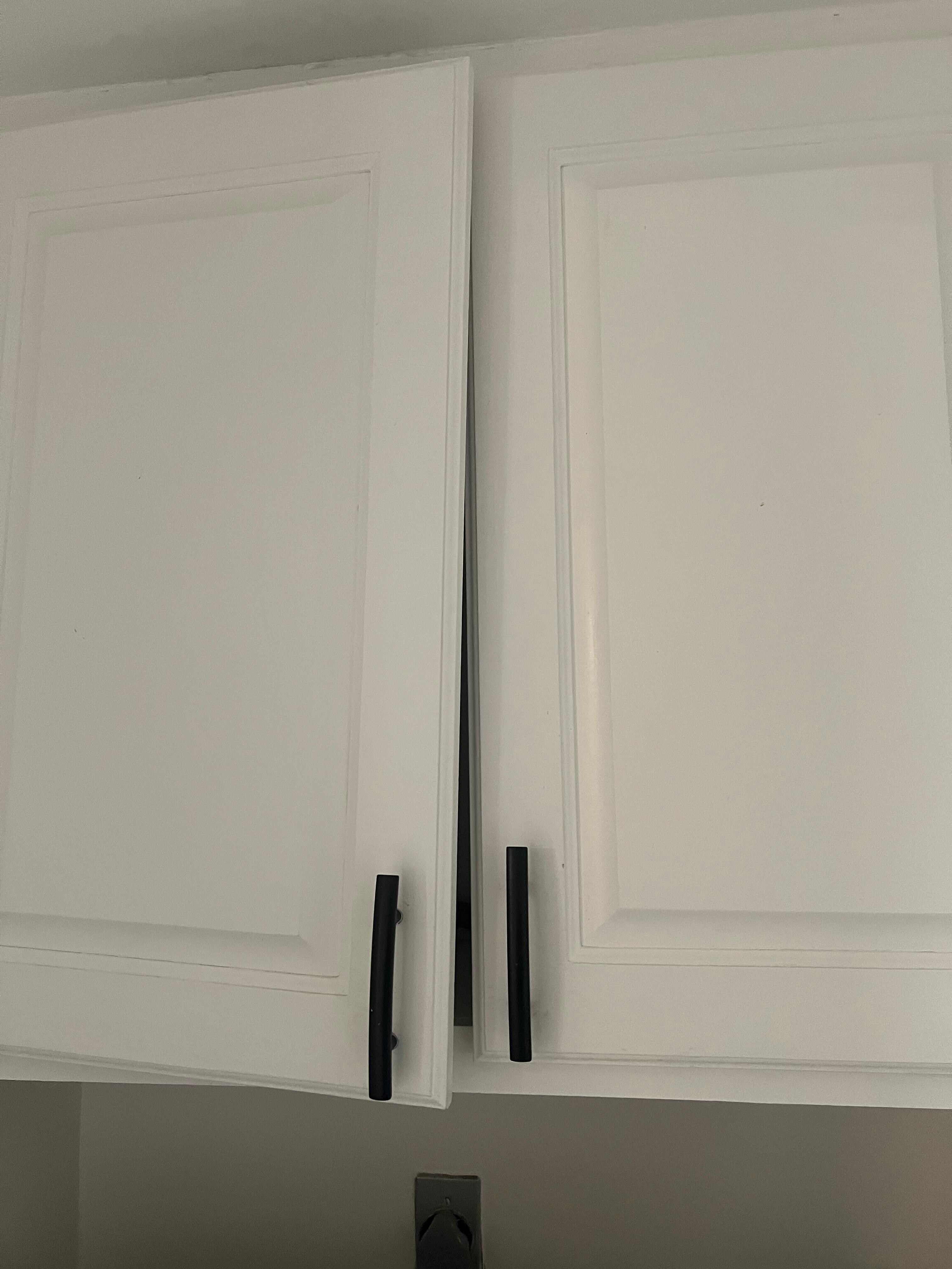 cabinet door off hinges