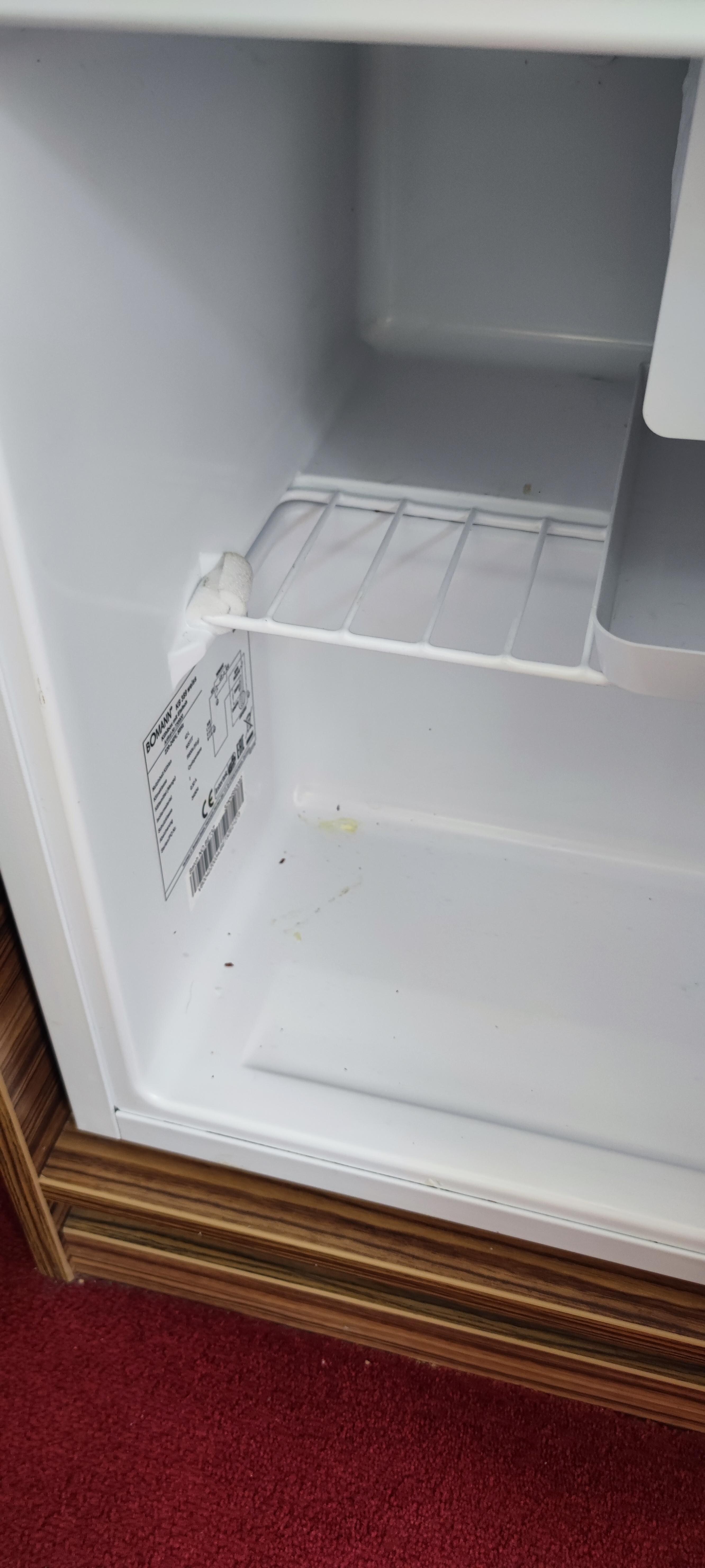 Lebensmittelreste und Schimmel im Kühlschrank 