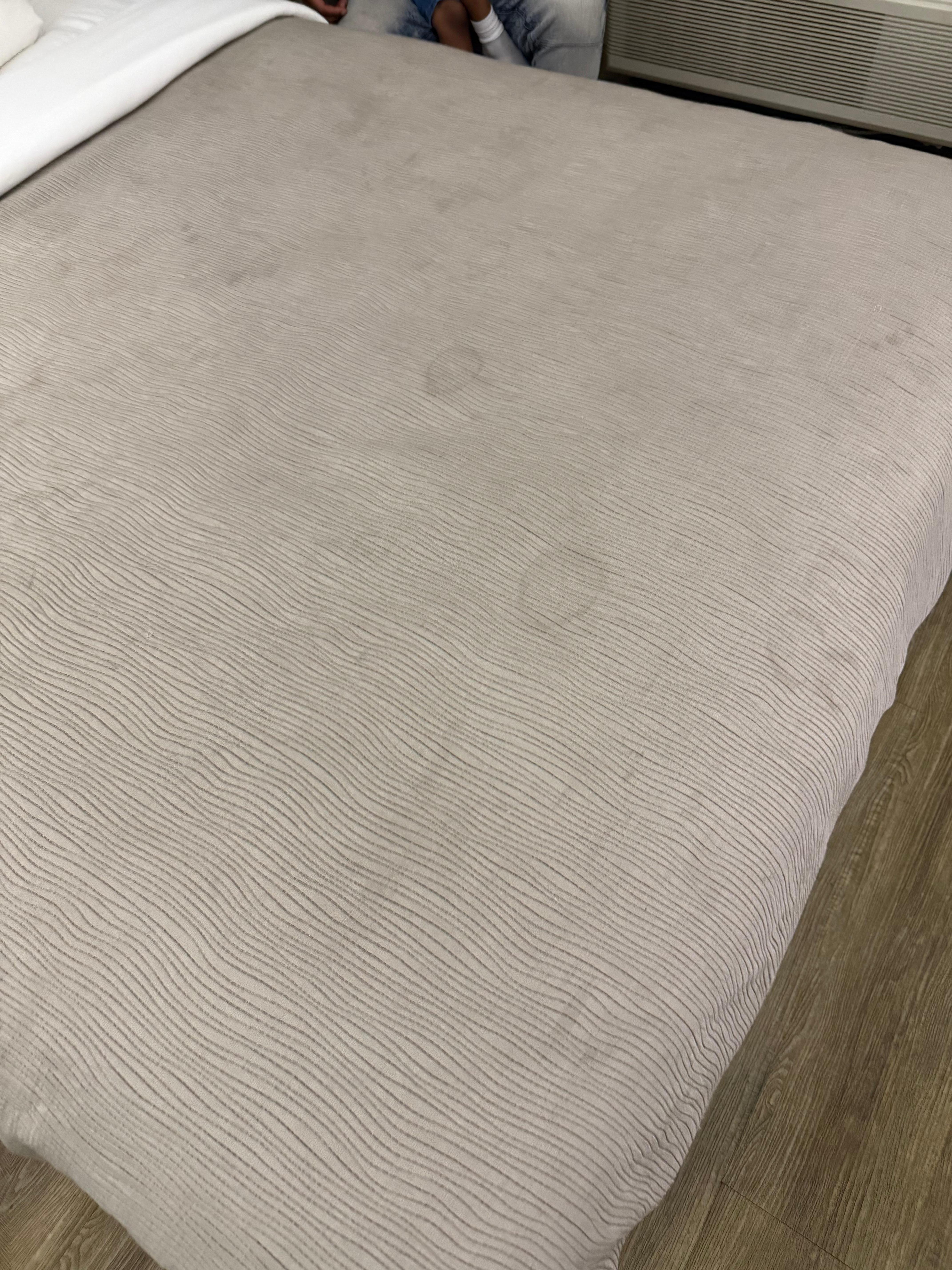 Stains on the comforter