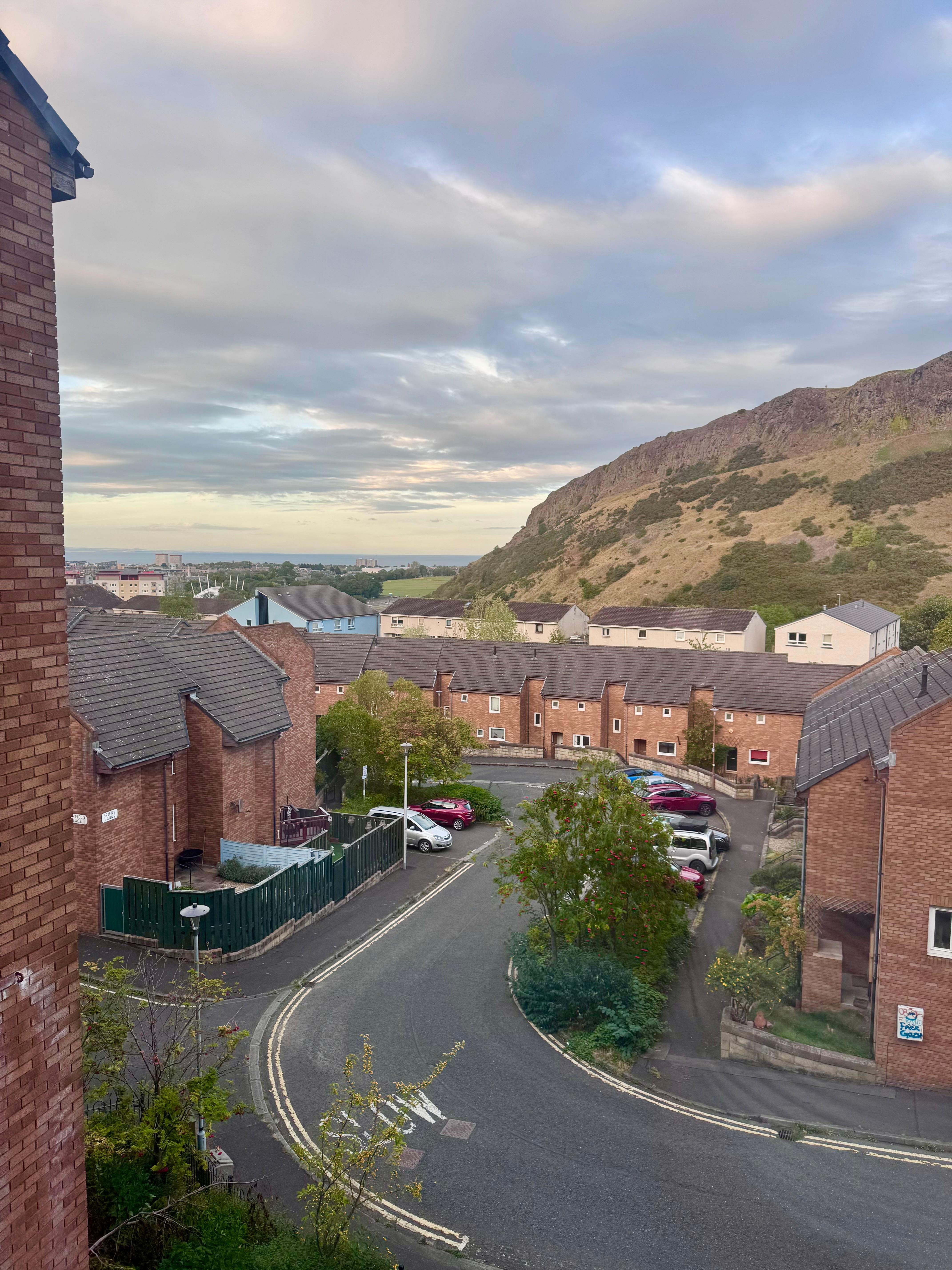 View from bedroom window